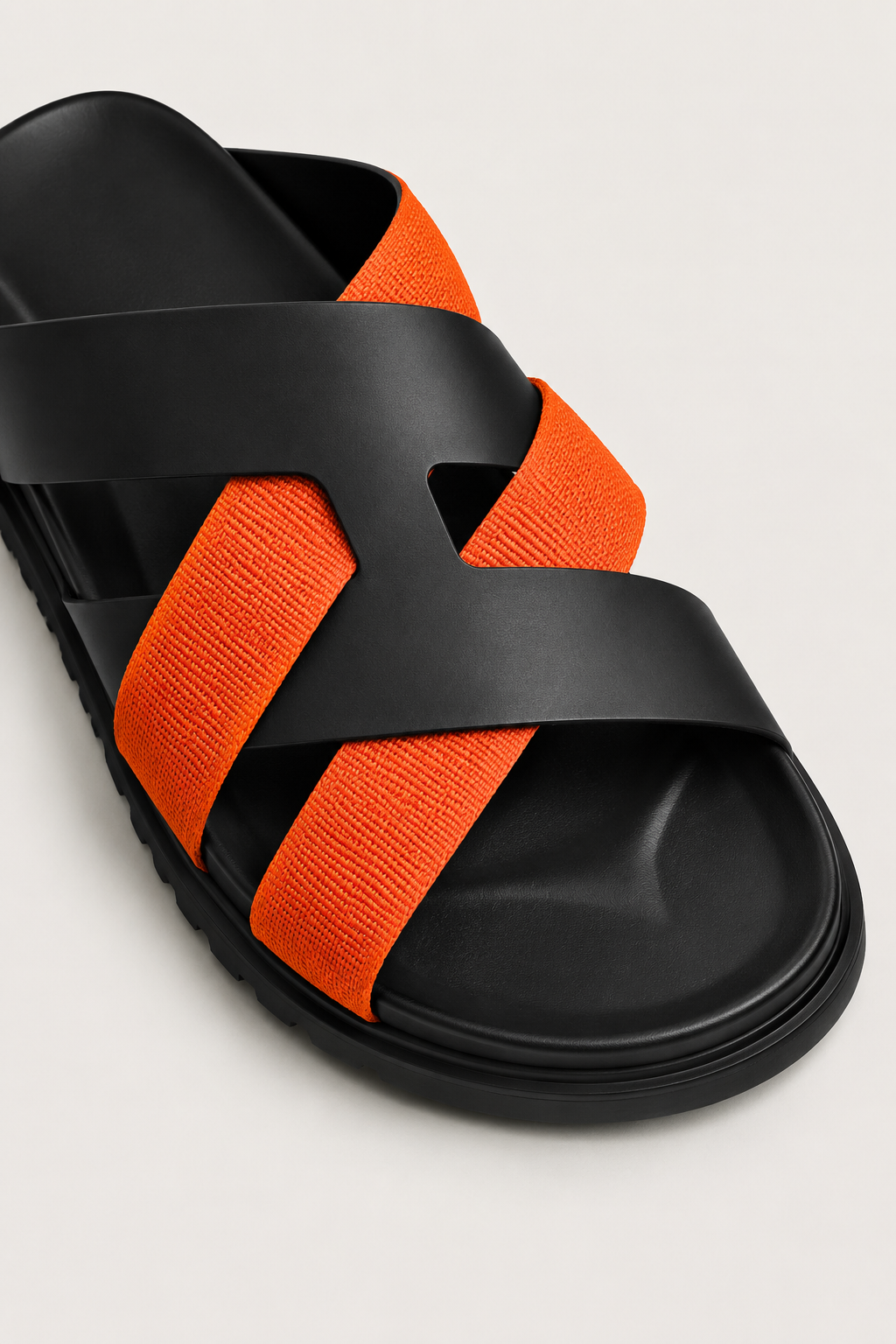 Alviro Sandal Nº1 Orange/Black