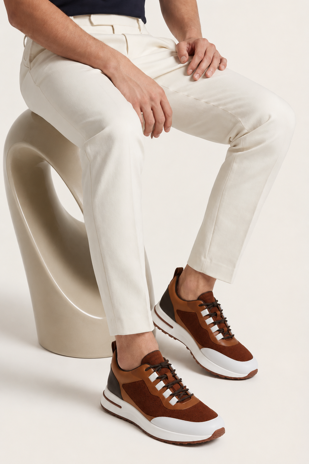 Sorrento Sneaker Terracotta Brown