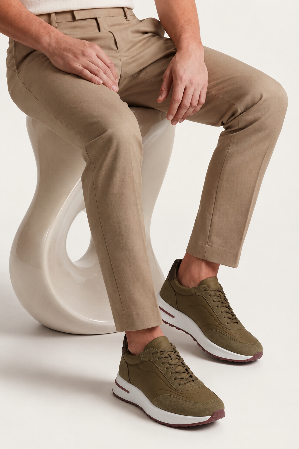 Revano Sneaker Khaki Green