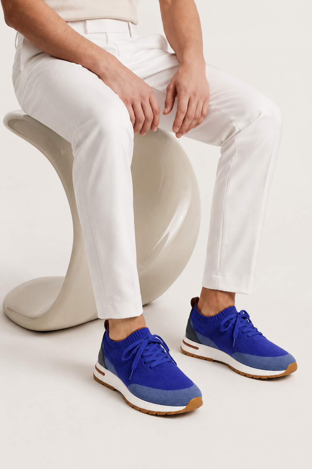 Selano Mesh Slip-On Blue