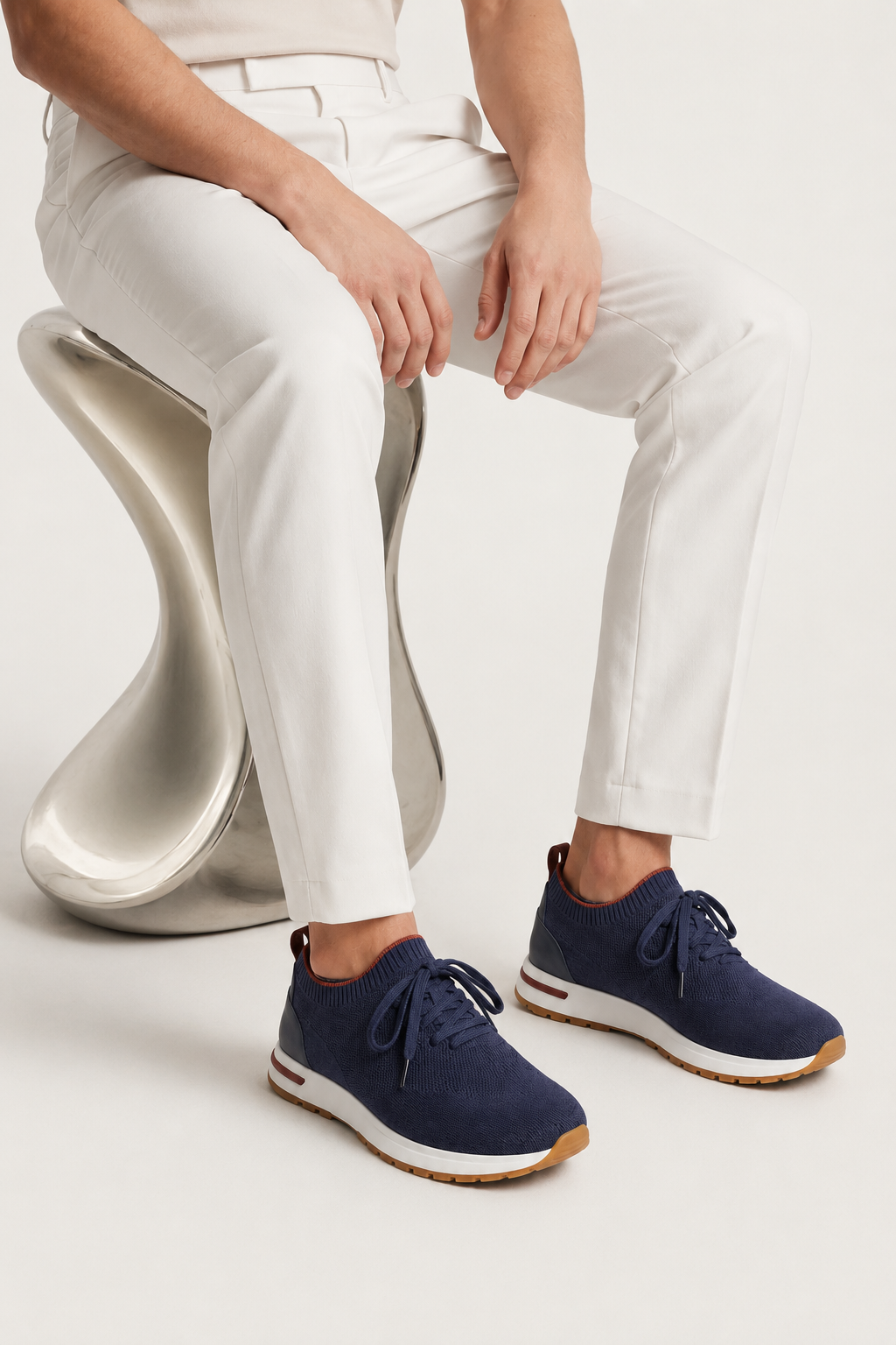 Selano Mesh Slip-On Light Blue