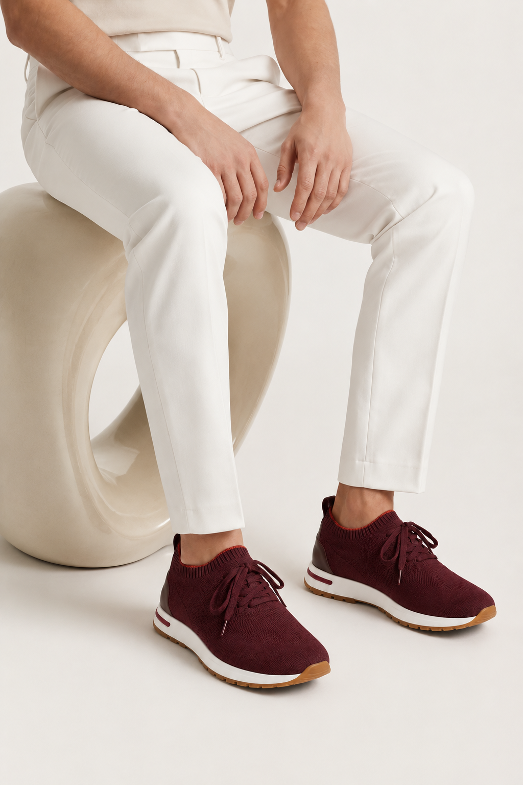 Selano Mesh Slip-On Dark Brown