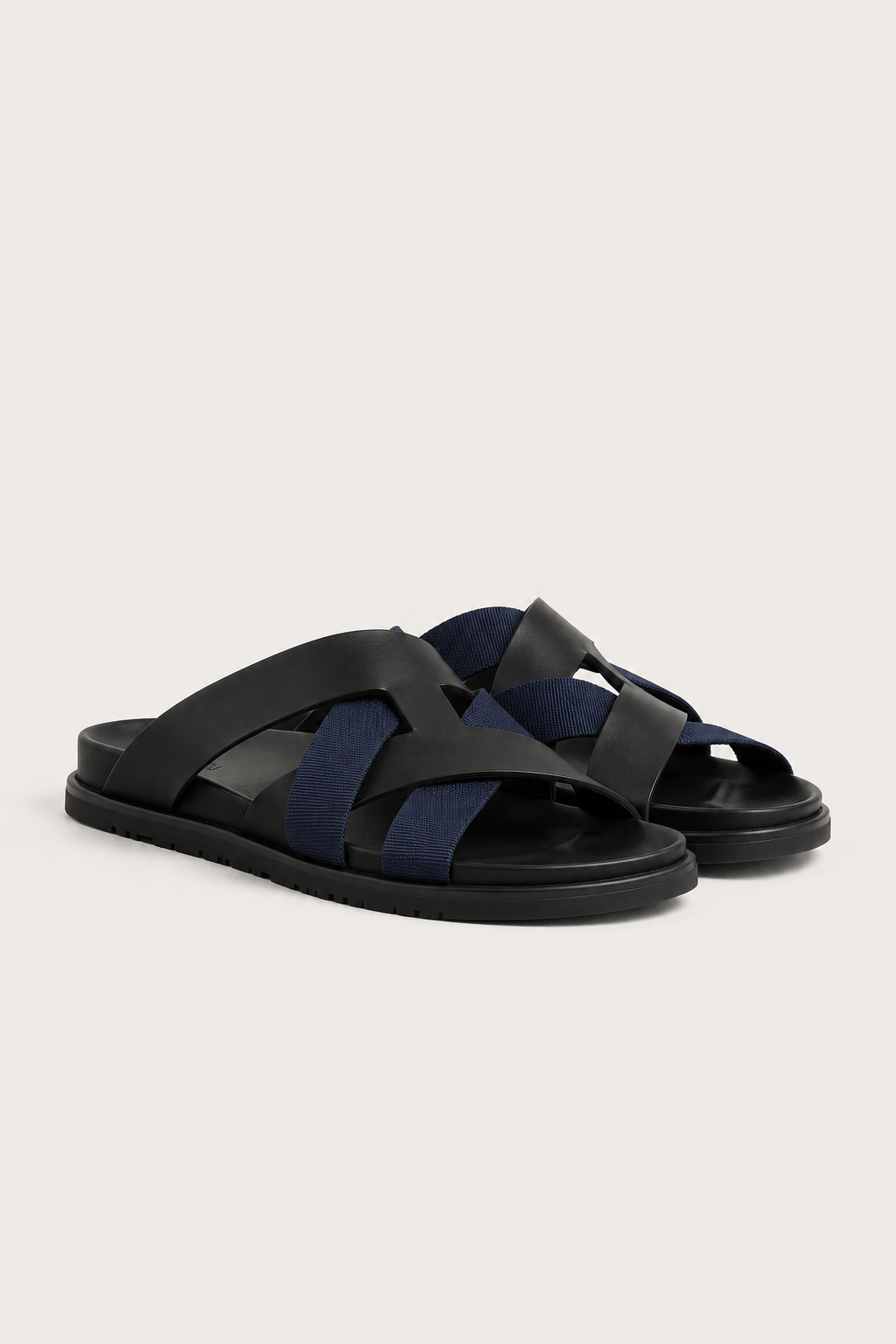Alviro Sandal Nº1 Navy/Black