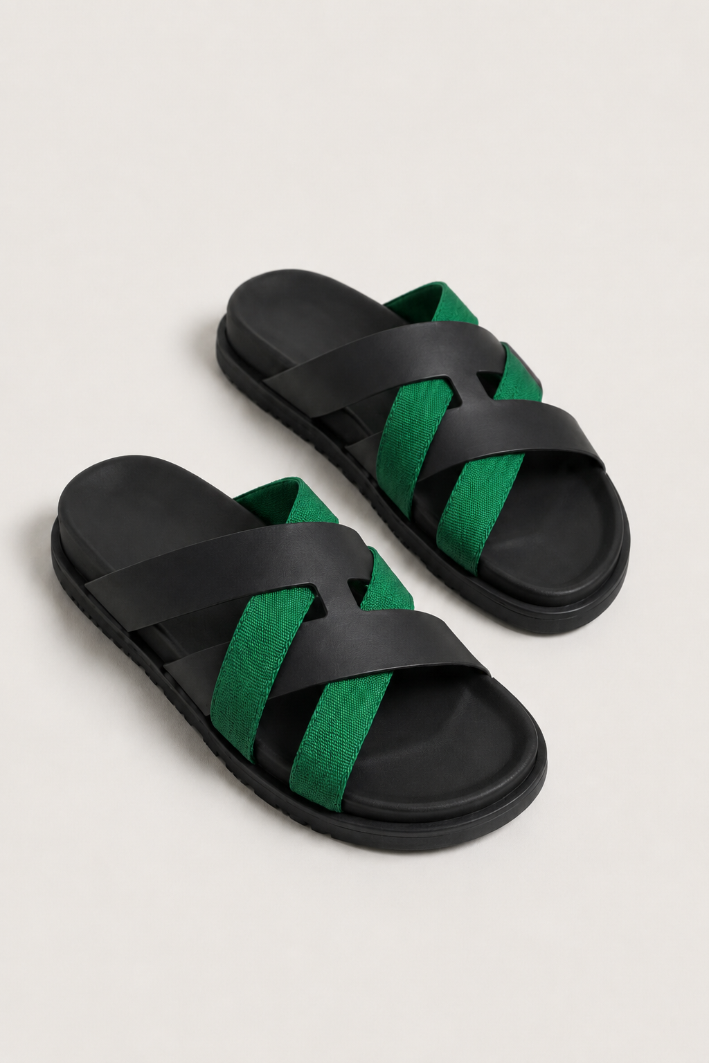 Alviro Sandal Nº1 Green/Black