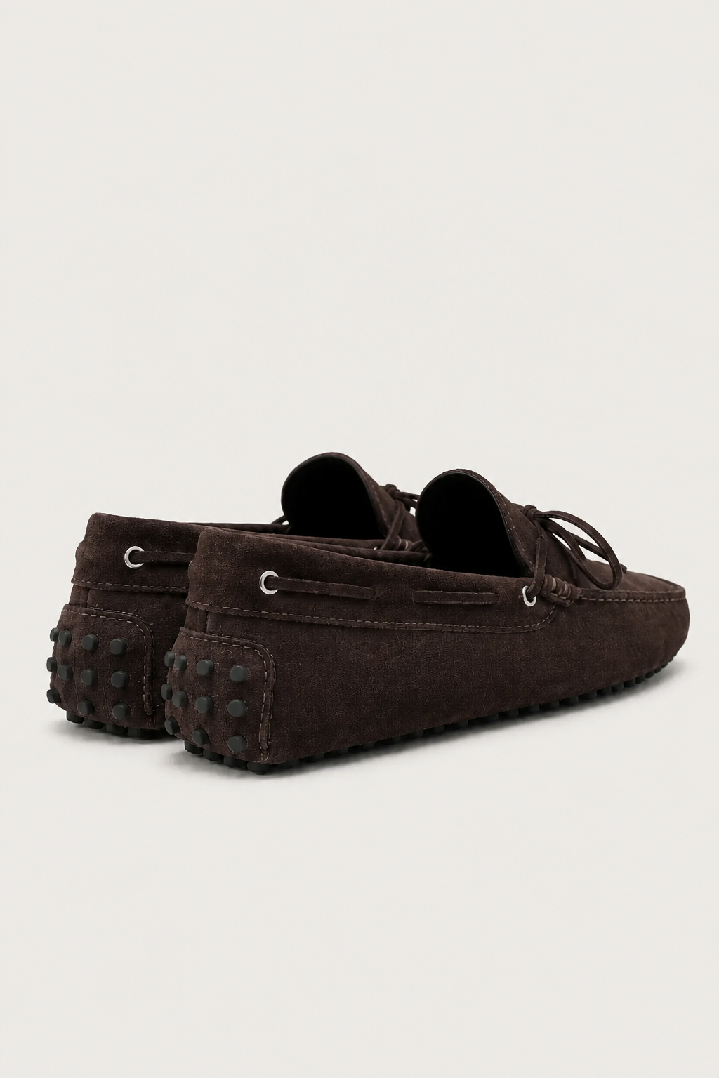 Capri Suede Moccasin Dark Brown