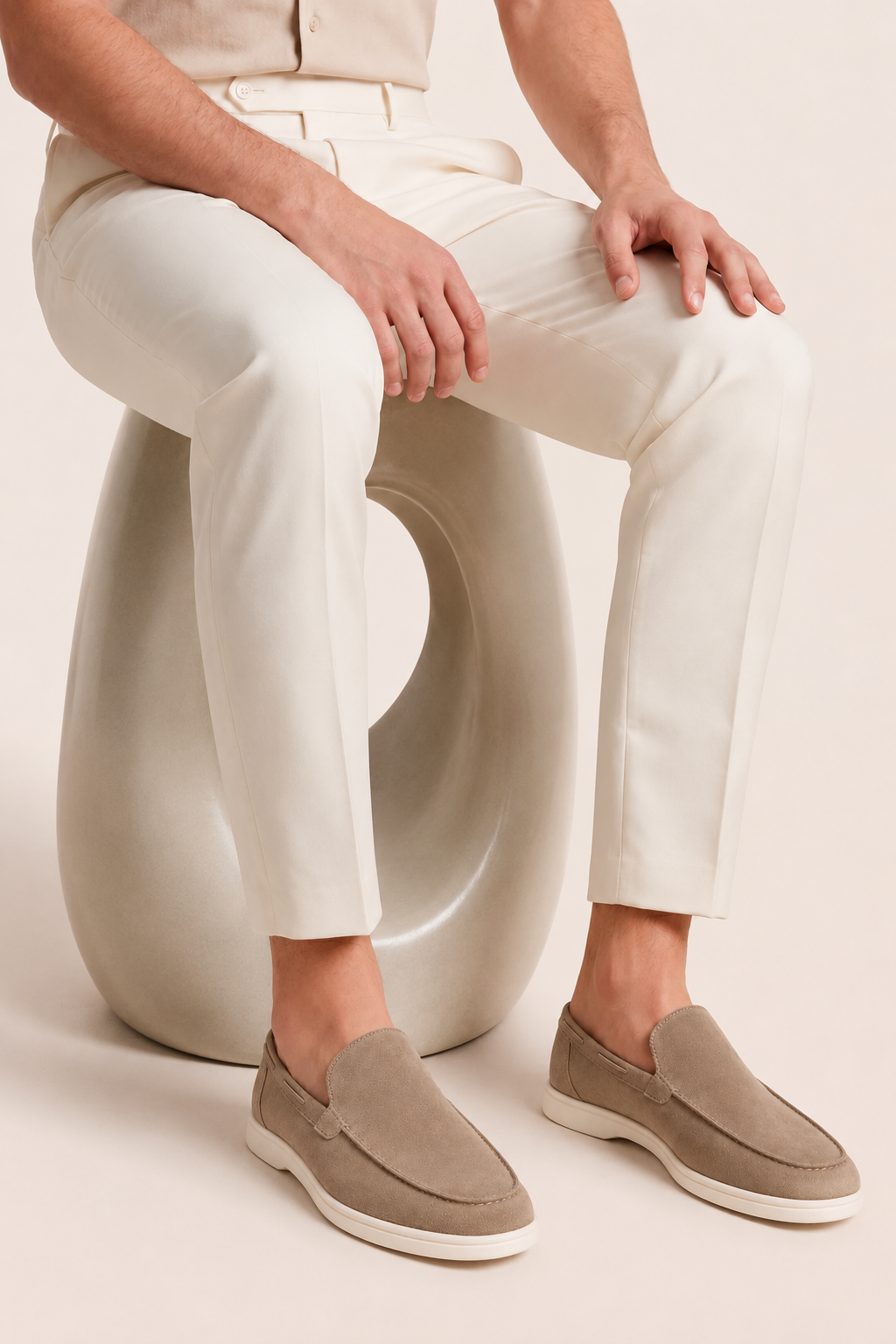 Ancestral Loafer Khaki Gray