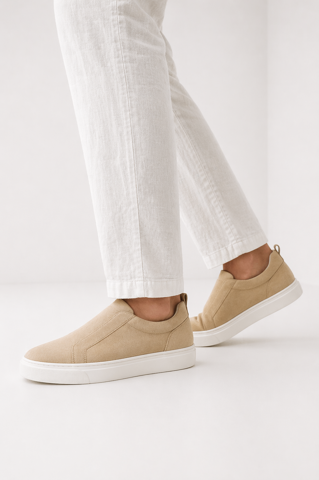 Savien Slip-On Sneaker Beige