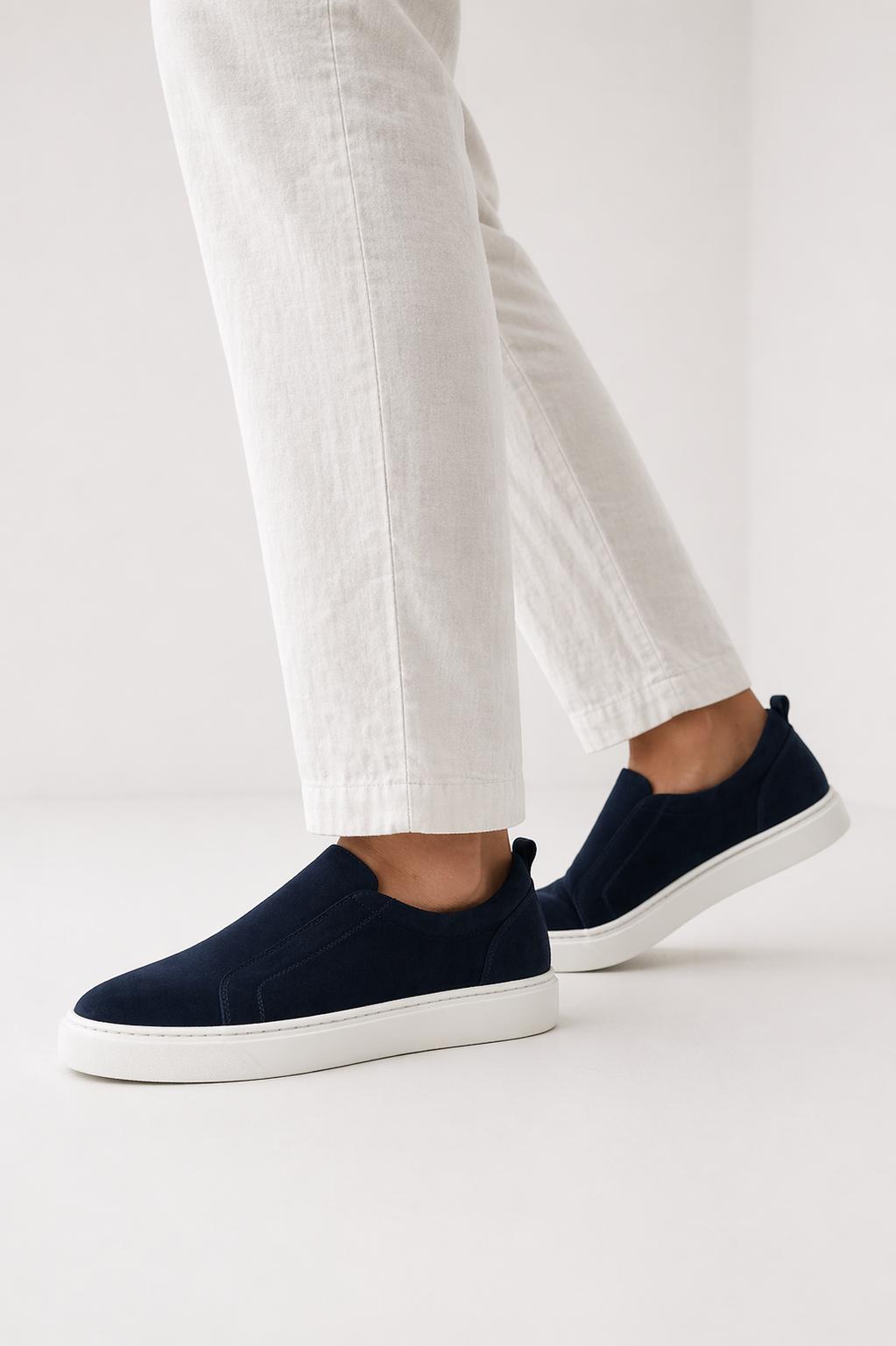 Savien Slip-On Navy Blue
