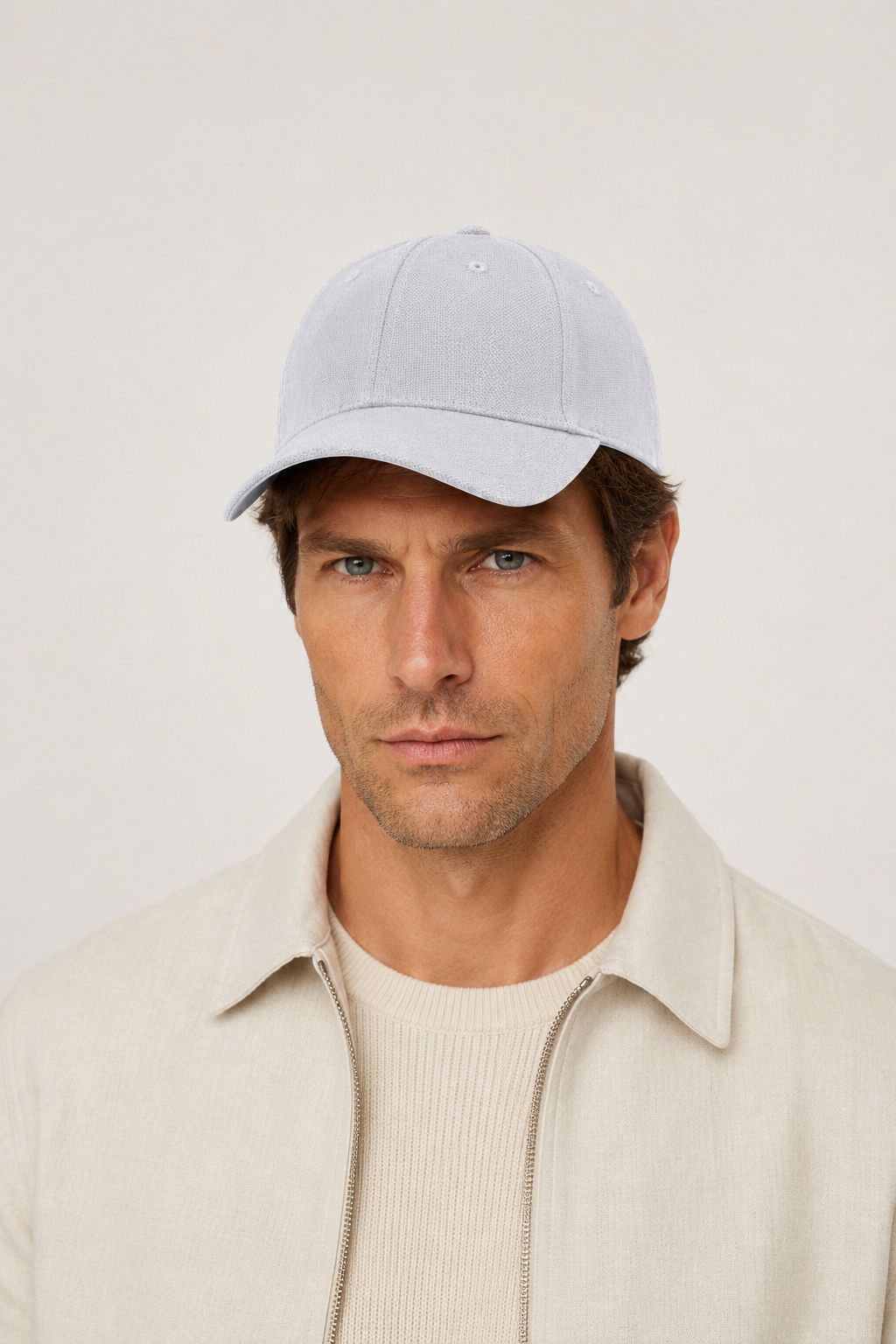 Valecour Linen Cap Ivory
