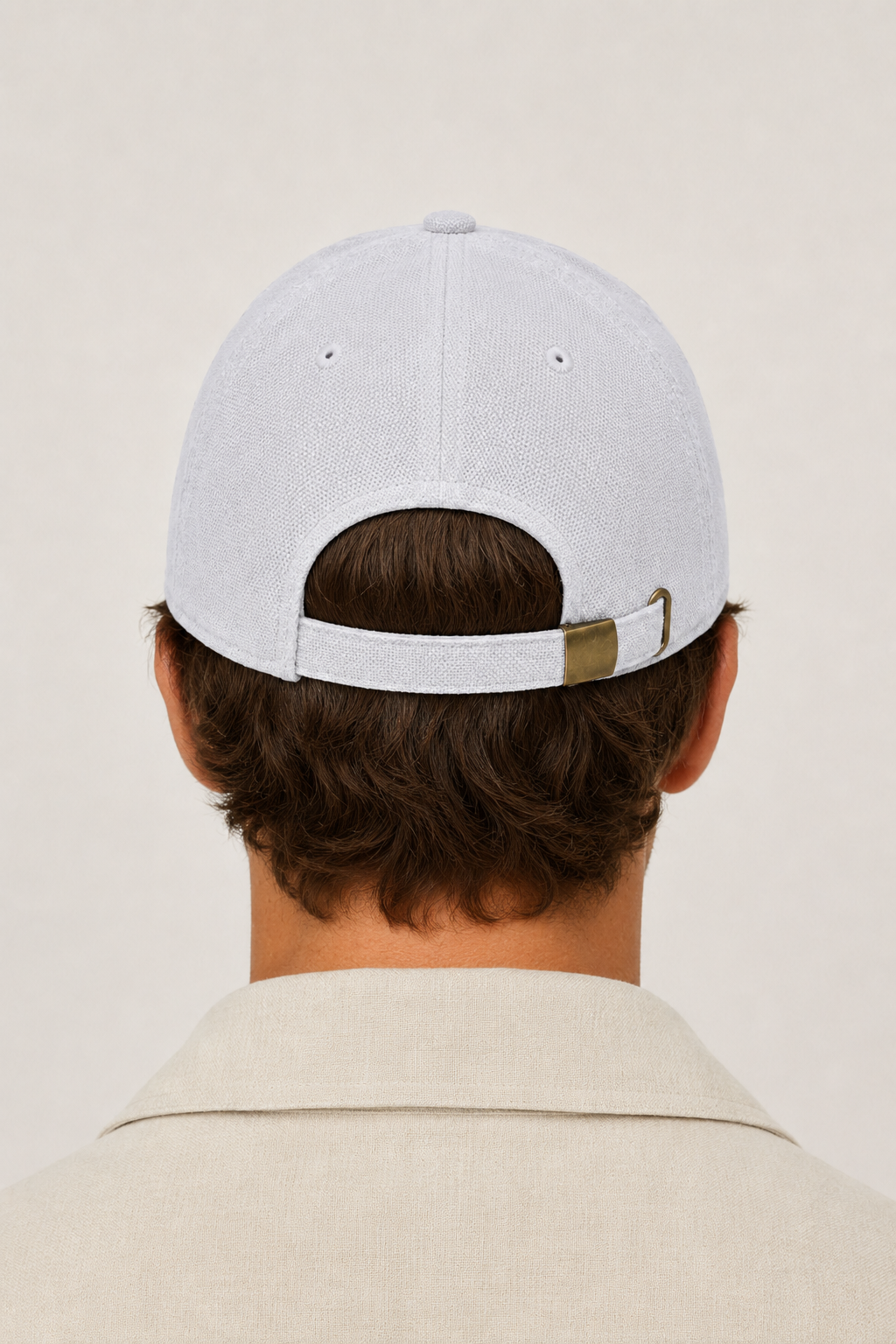 Valecour Linen Cap Ivory
