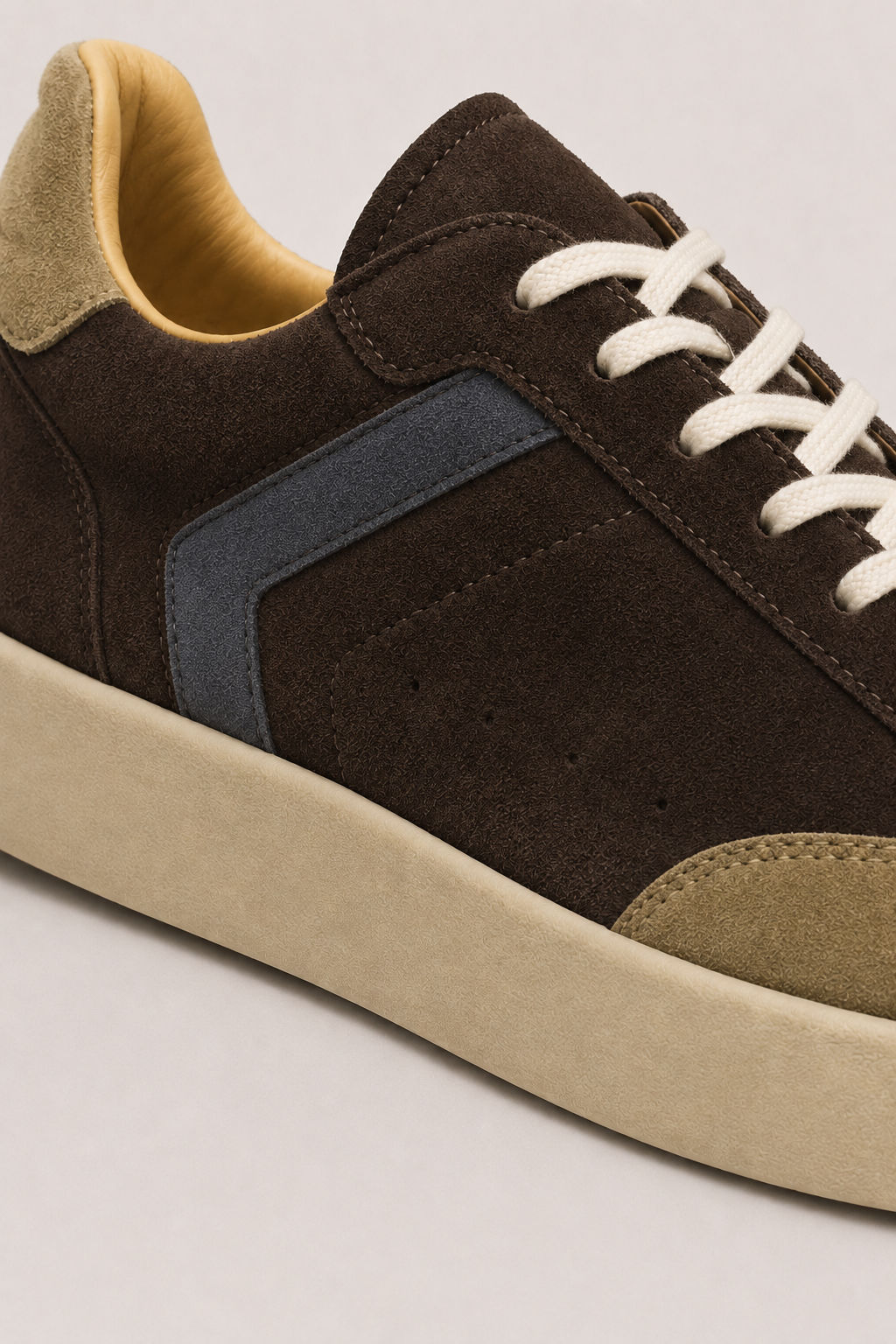 Verona Suede Sneaker Dark Brown