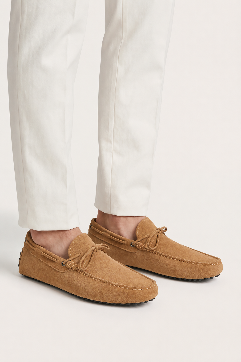 Capri Suede Moccasin Beige