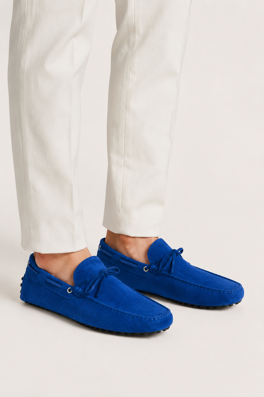 Capri Suede Moccasin Sea Blue