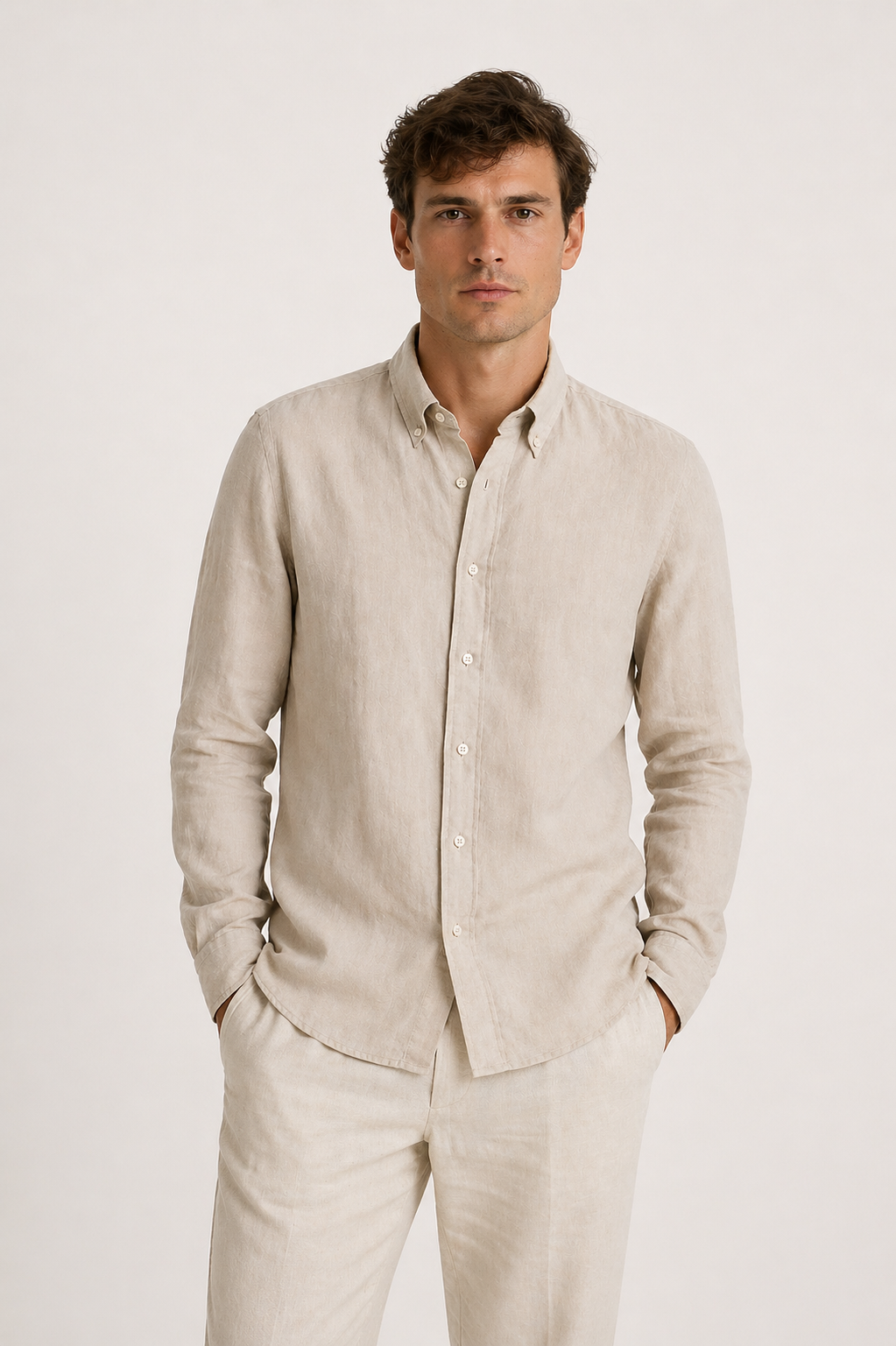Haute Linen Shirt Beige