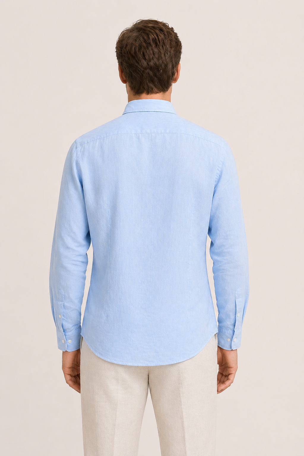 Haute Linen Shirt Light Blue