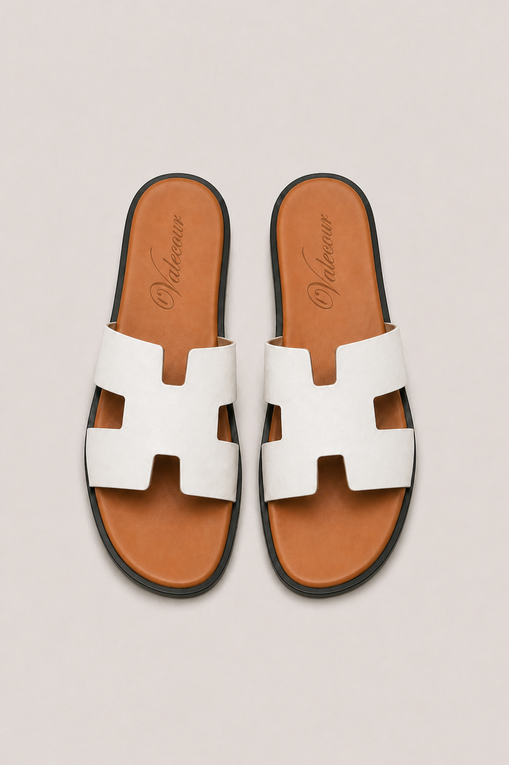Valero Sandal White/Brown
