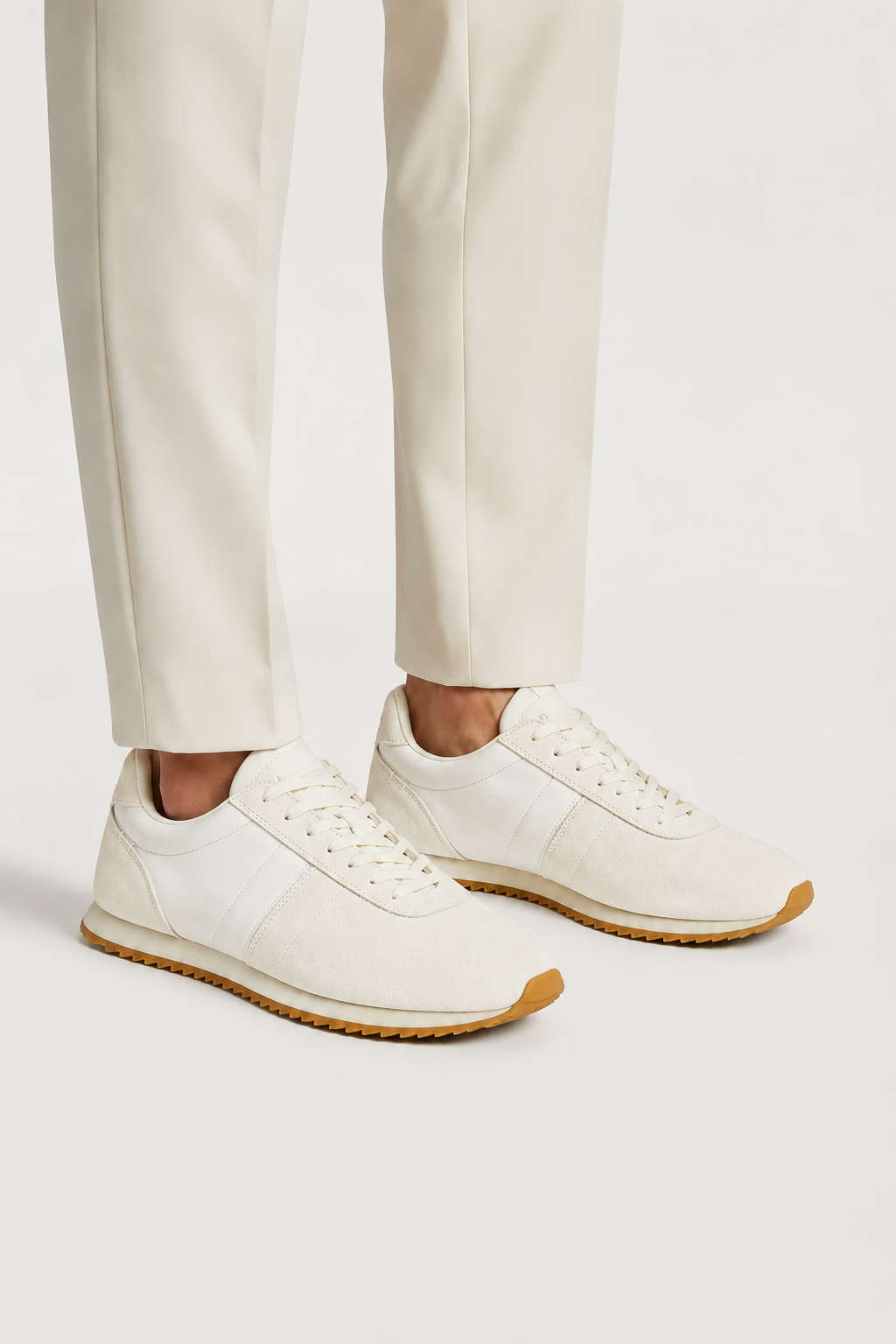 Varese Retro Sneaker White