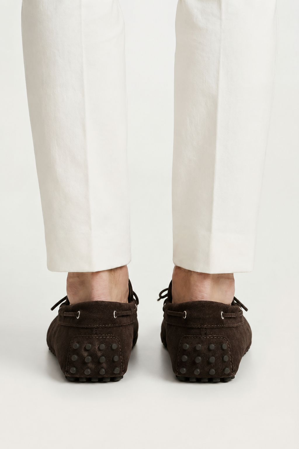 Capri Suede Moccasin Dark Brown