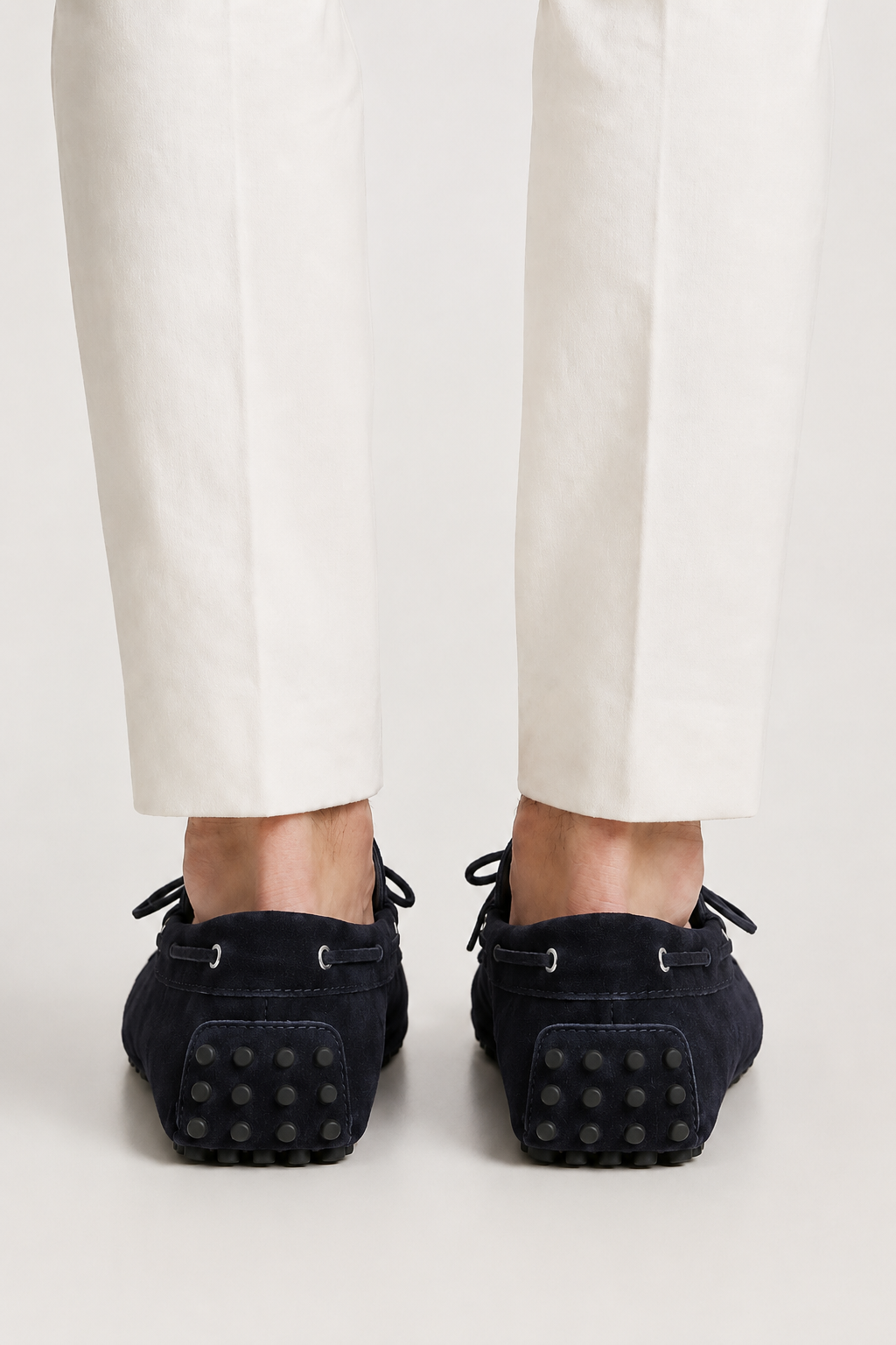 Capri Suede Moccasin Navy