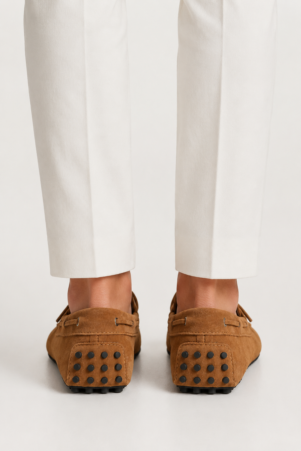 Capri Suede Moccasin Beige