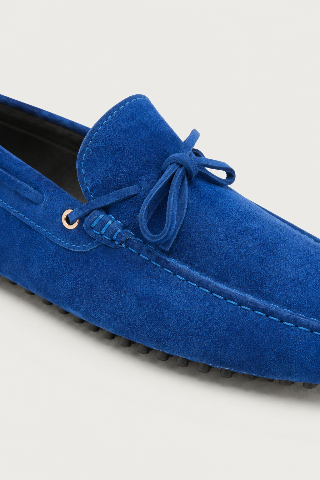 Capri Suede Moccasin Sea Blue