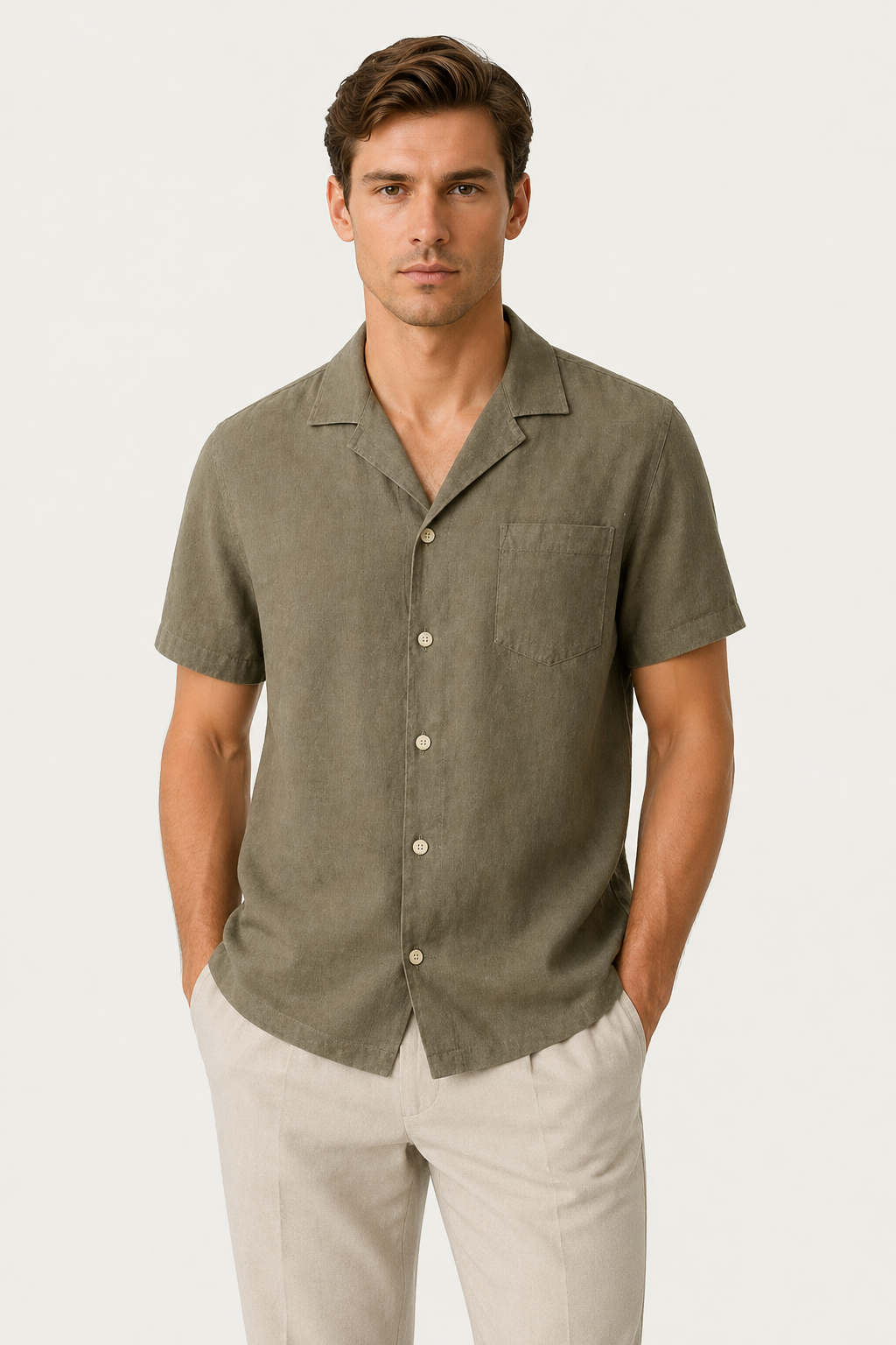 Seaside Comfort Shirt Olive