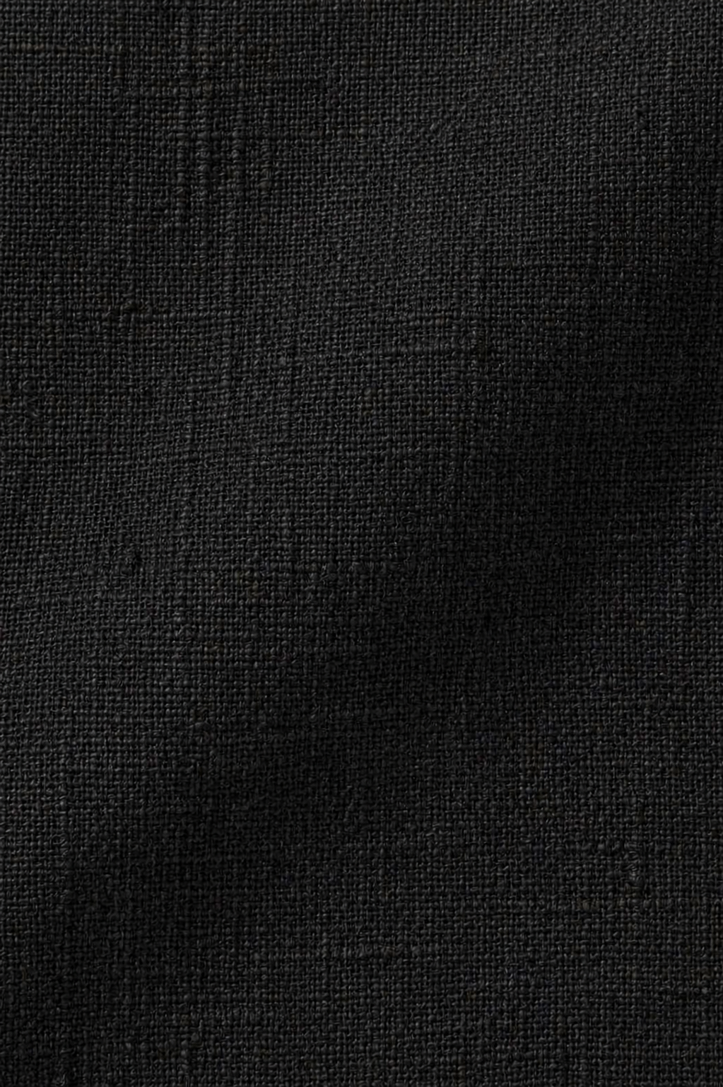 Linen Bayside Trousers Black