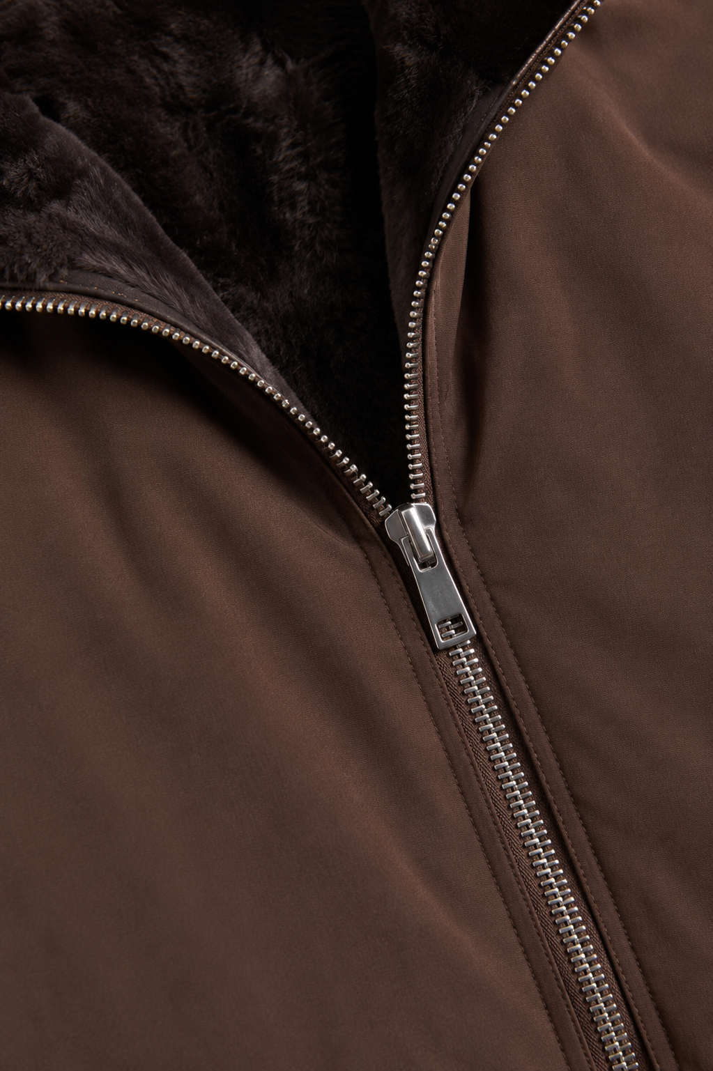 Alpina Fur Bodywarmer Chocolate