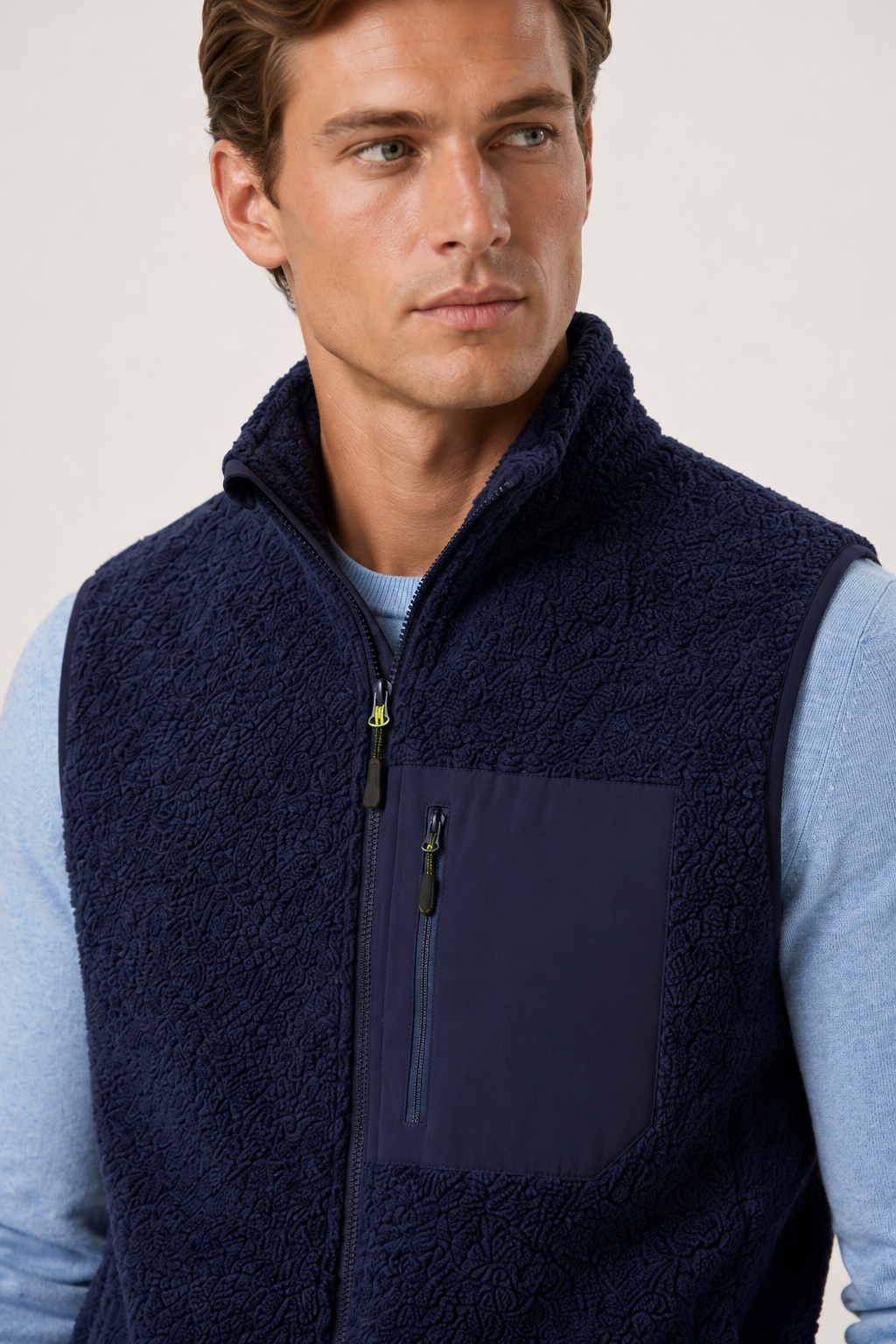 Montreux Fleece Gilet Navy