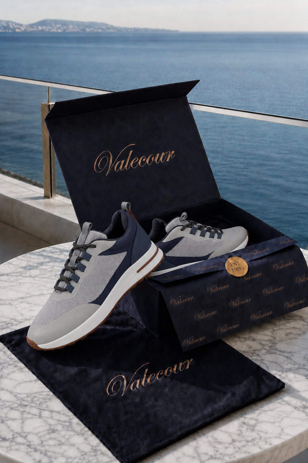 Sorrento Sneaker Navy Grey