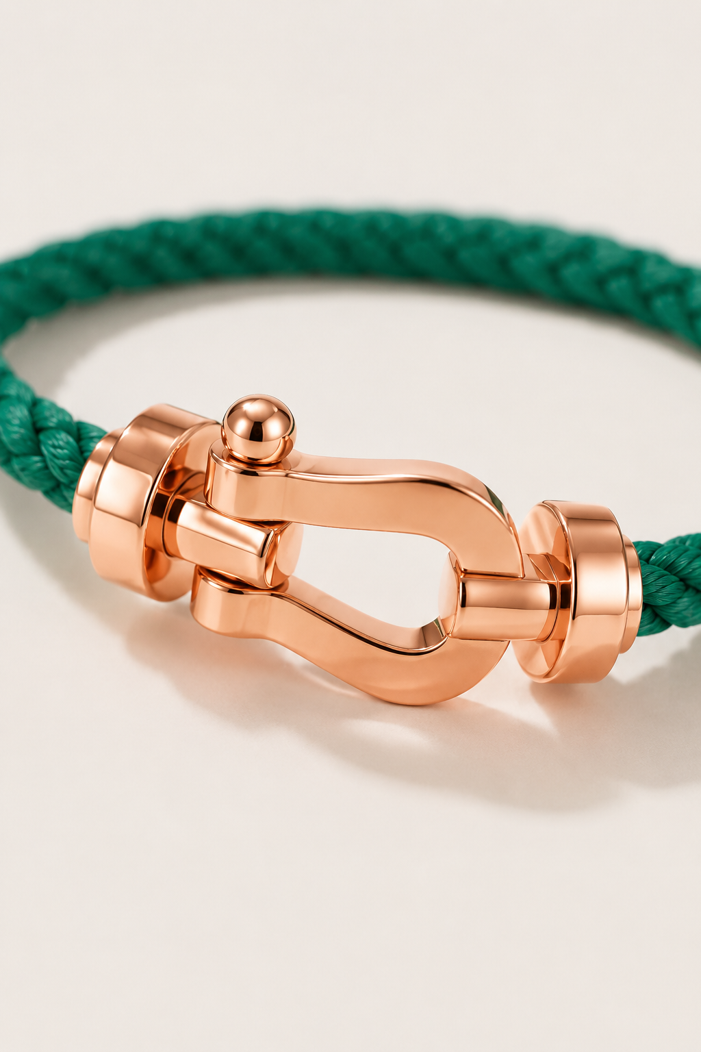 Aurelio Bracelet Green / Rose Gold