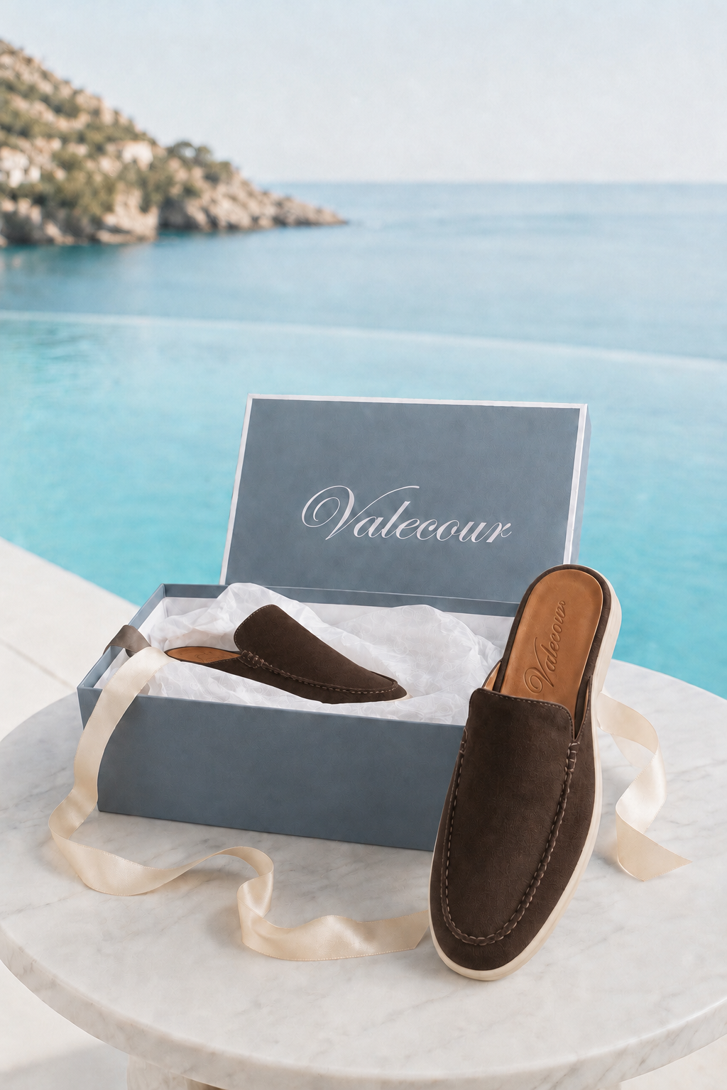 Ancestral Suede Mule Brown