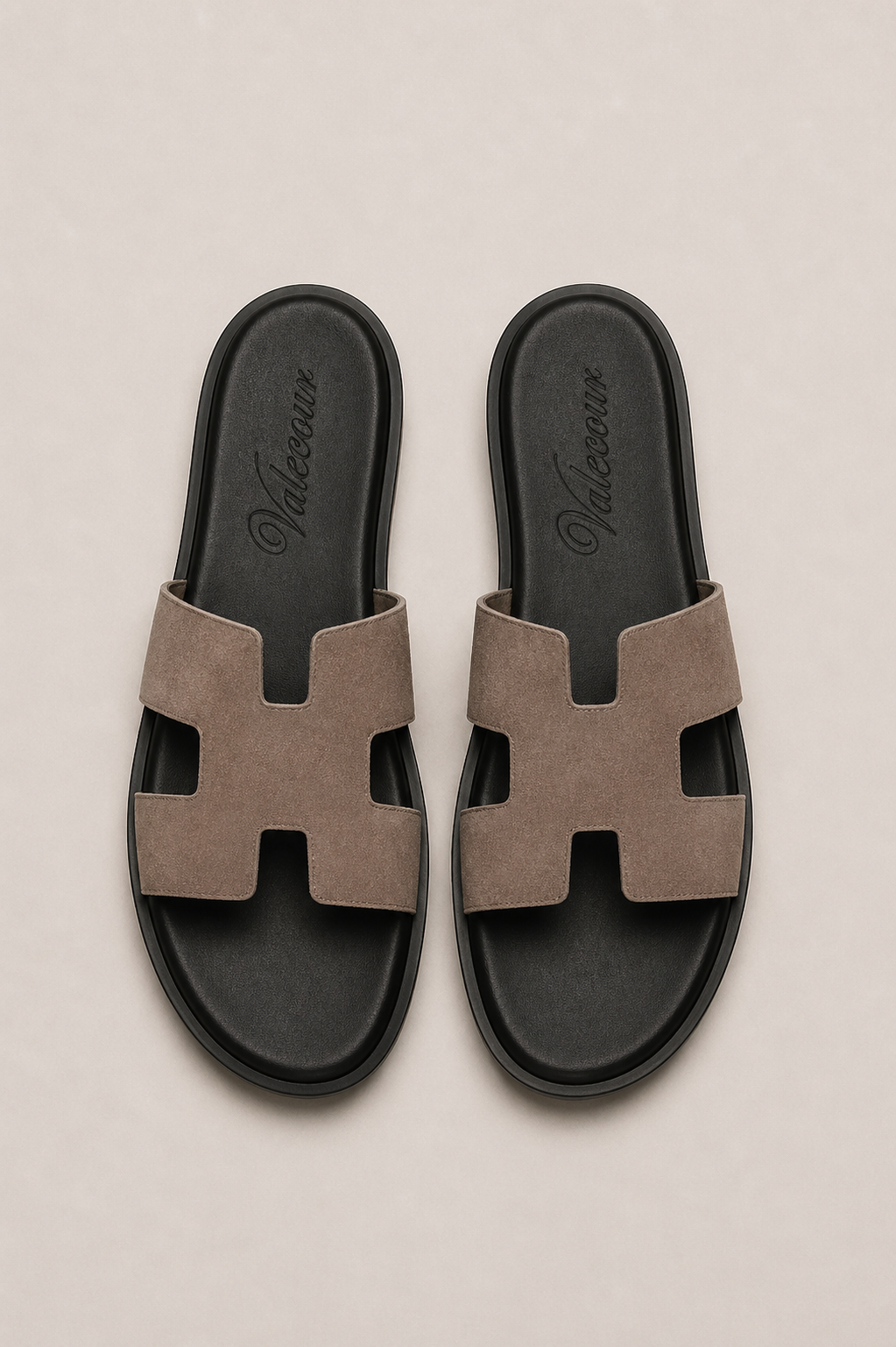 Valero Suede Sandal Taupe
