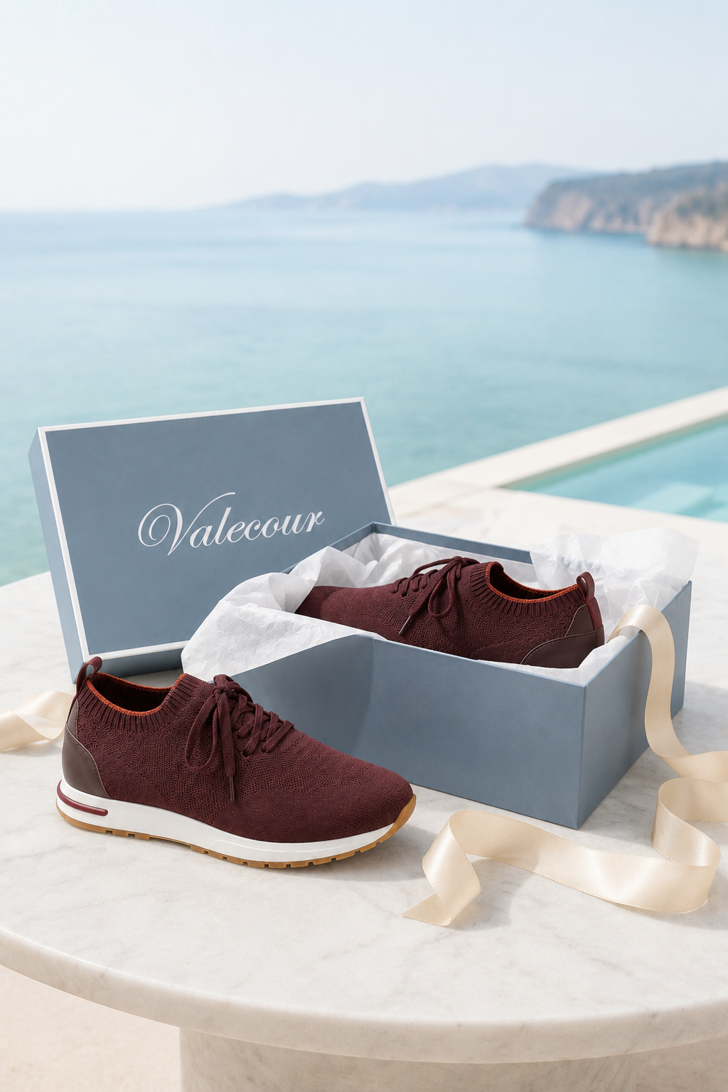 Selano Mesh Slip-On Dark Brown
