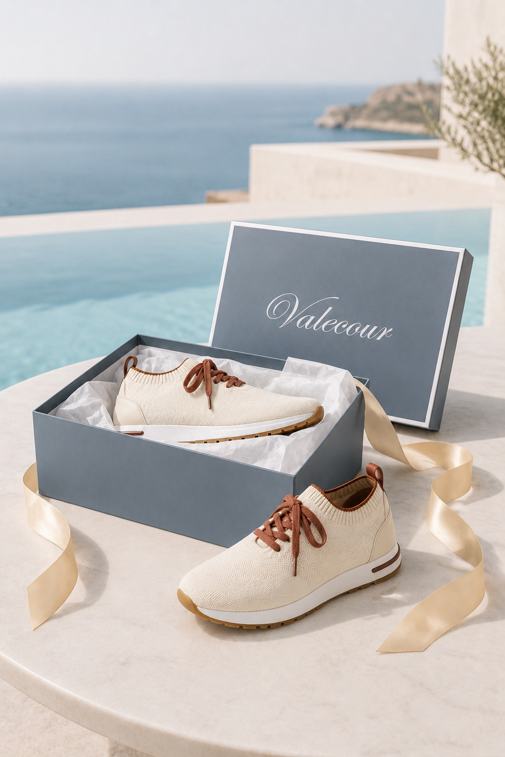 Selano Mesh Slip-On Ivory