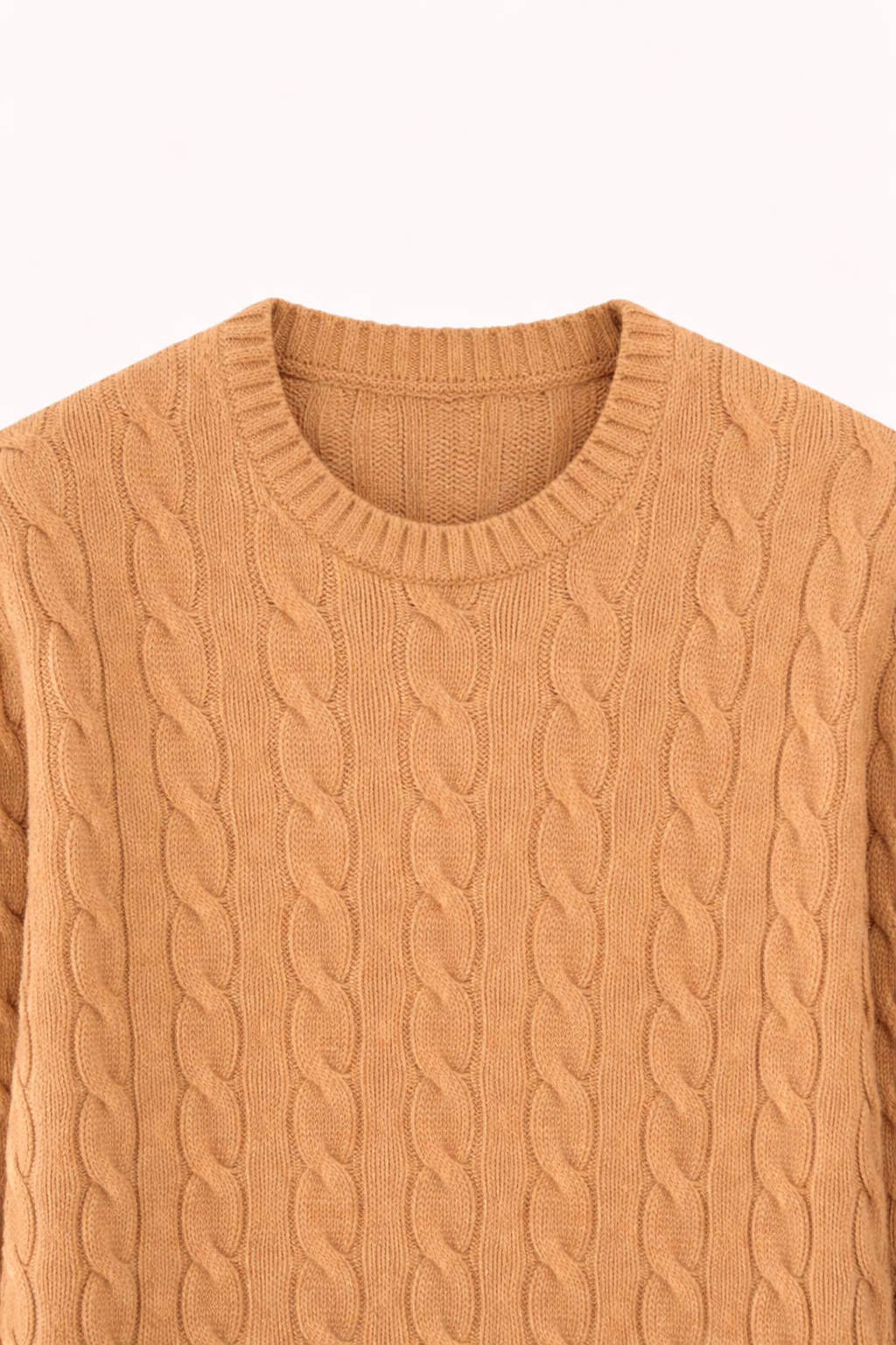 Artisan Cable Knit Camel