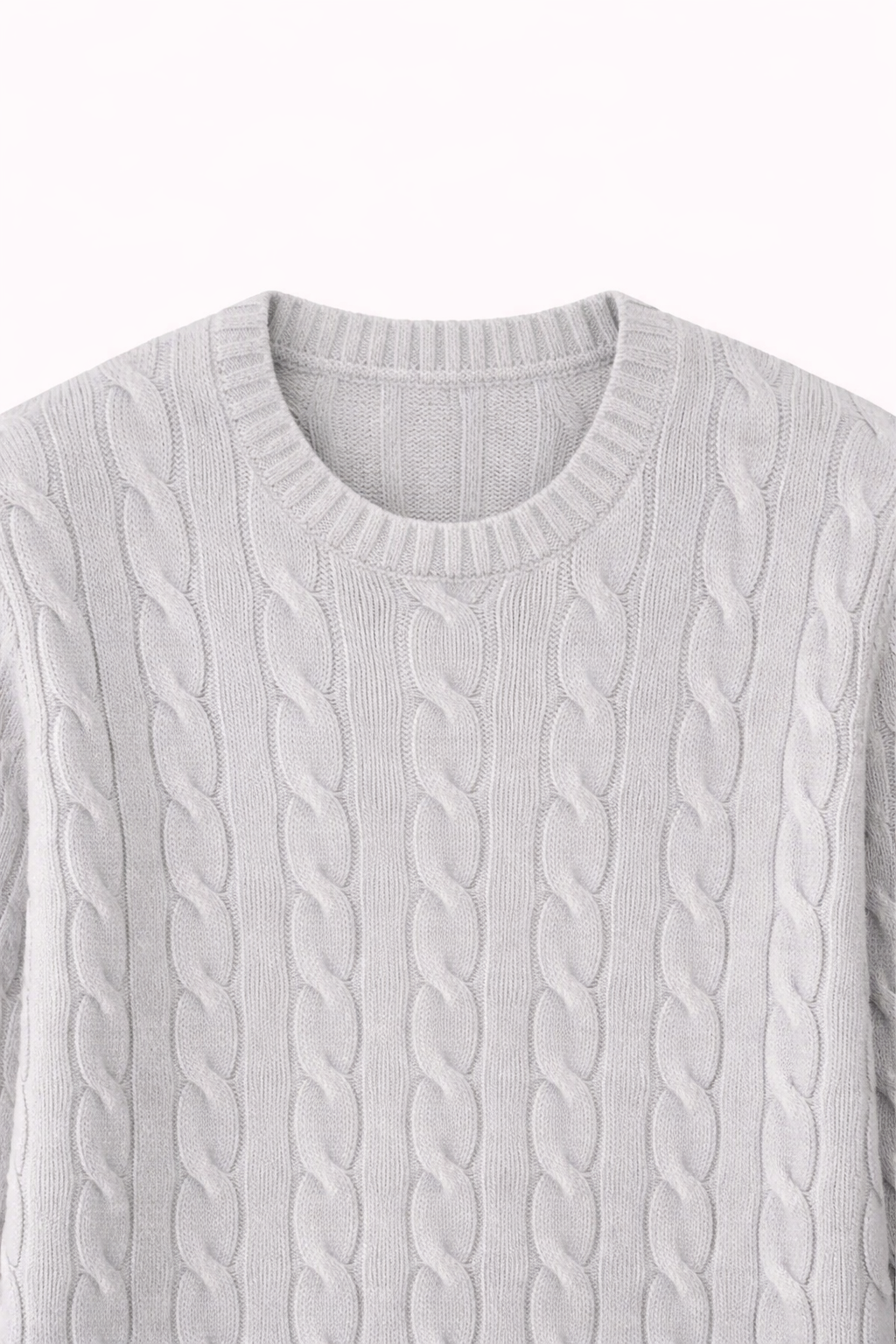 Artisan Cable Knit Gray