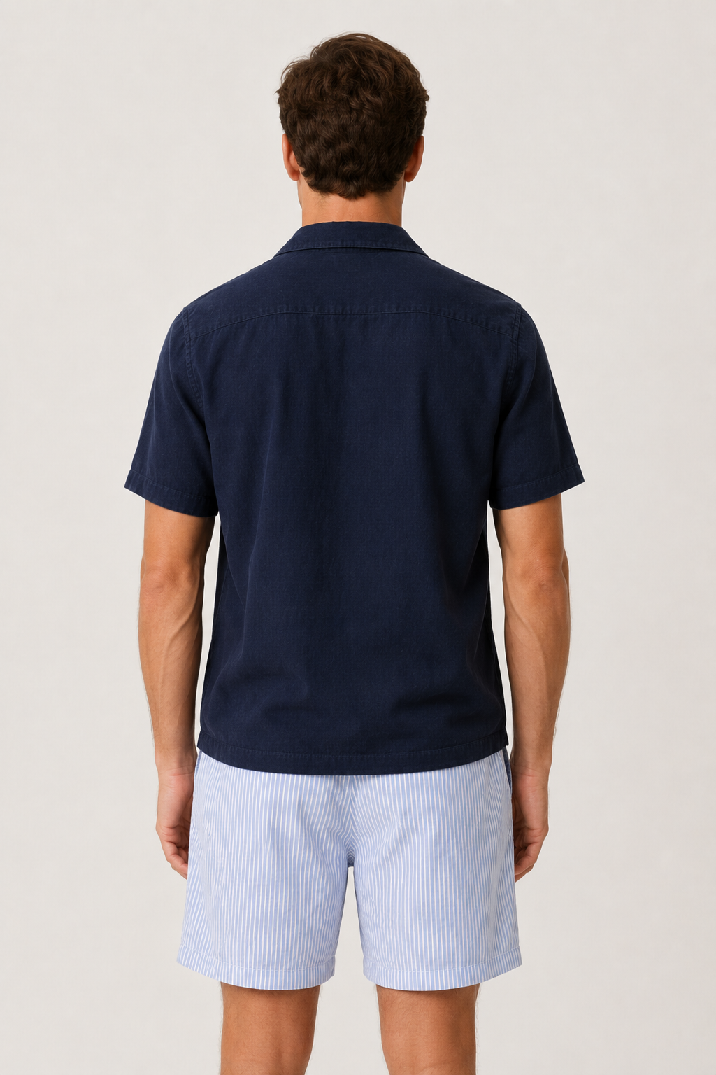 Toulon Short White/Blue