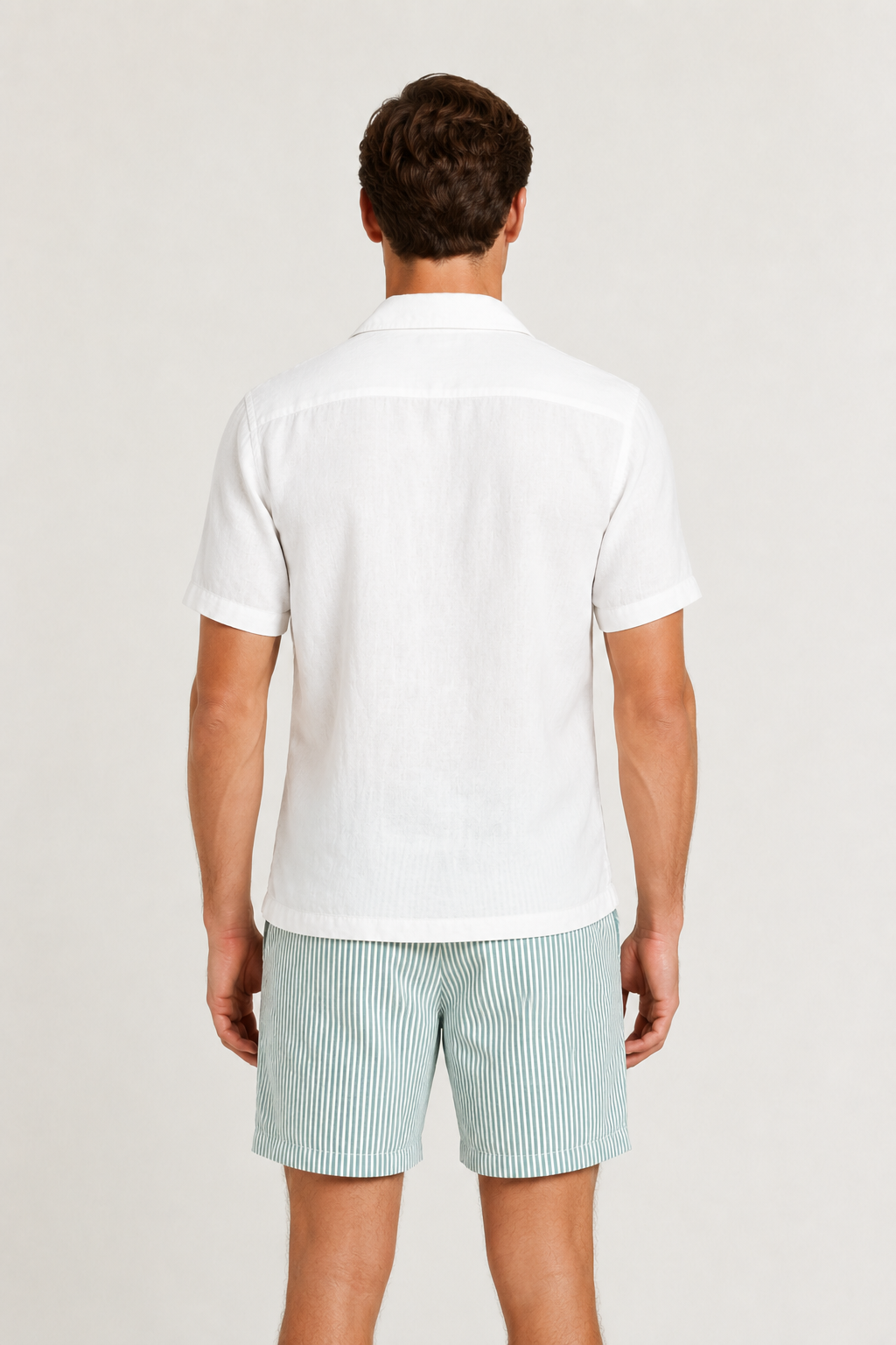 Toulon Short White/Green
