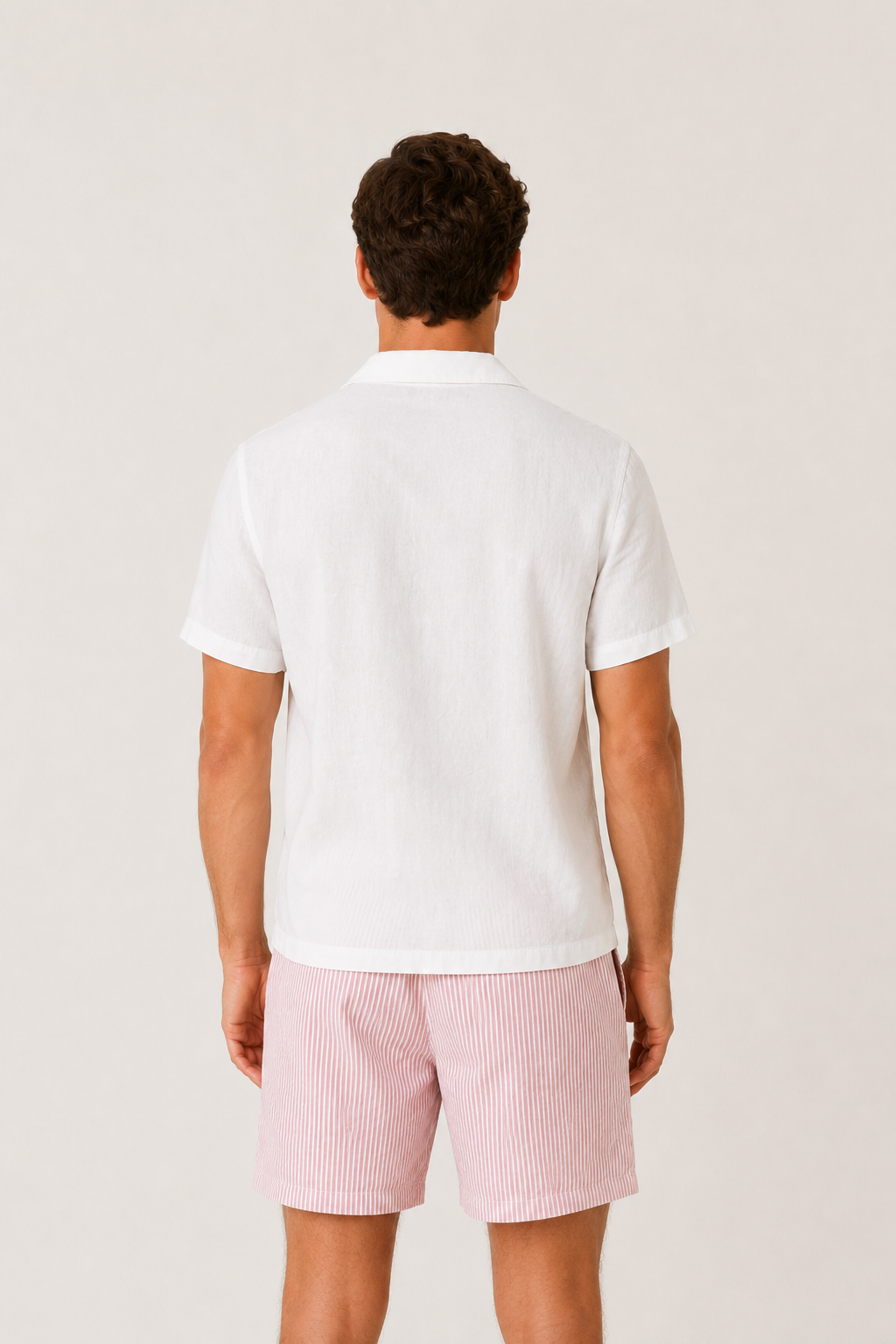 Toulon Short White/Pink