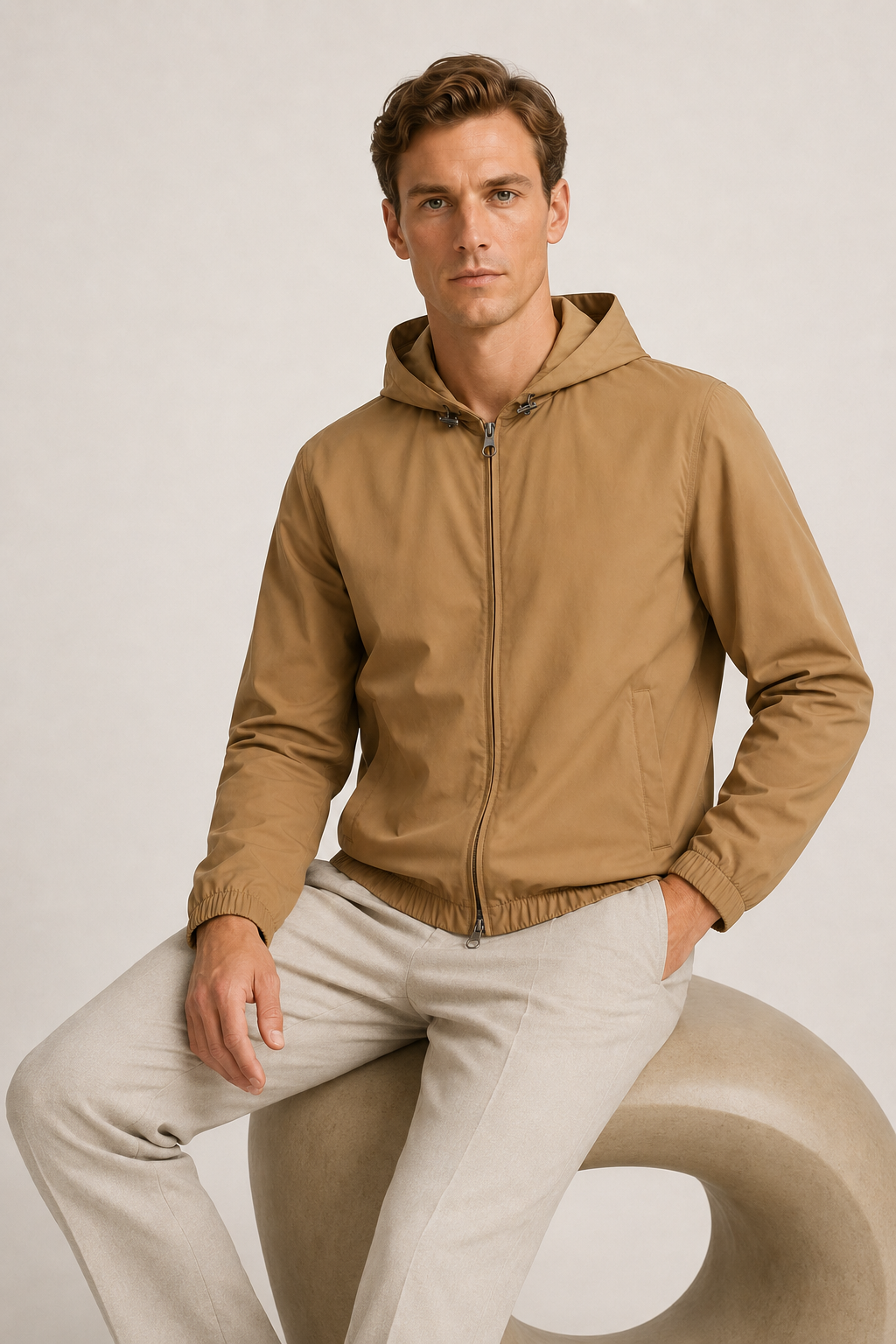 Bomber Jacket Light Chocolate
