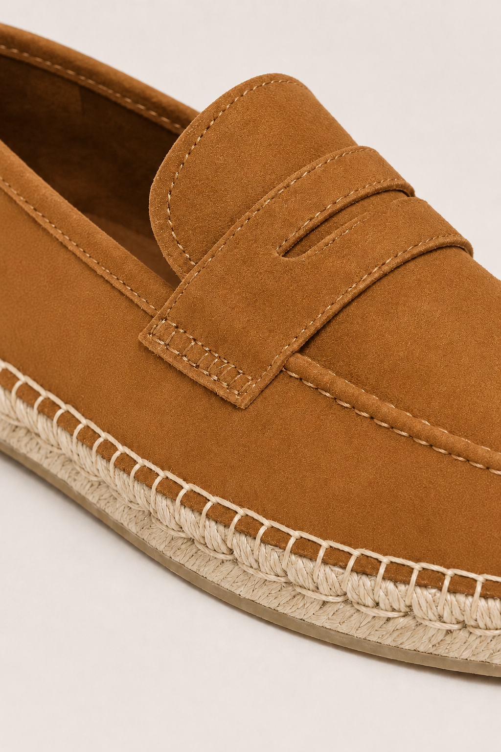 Como Suede Espadrille Brown