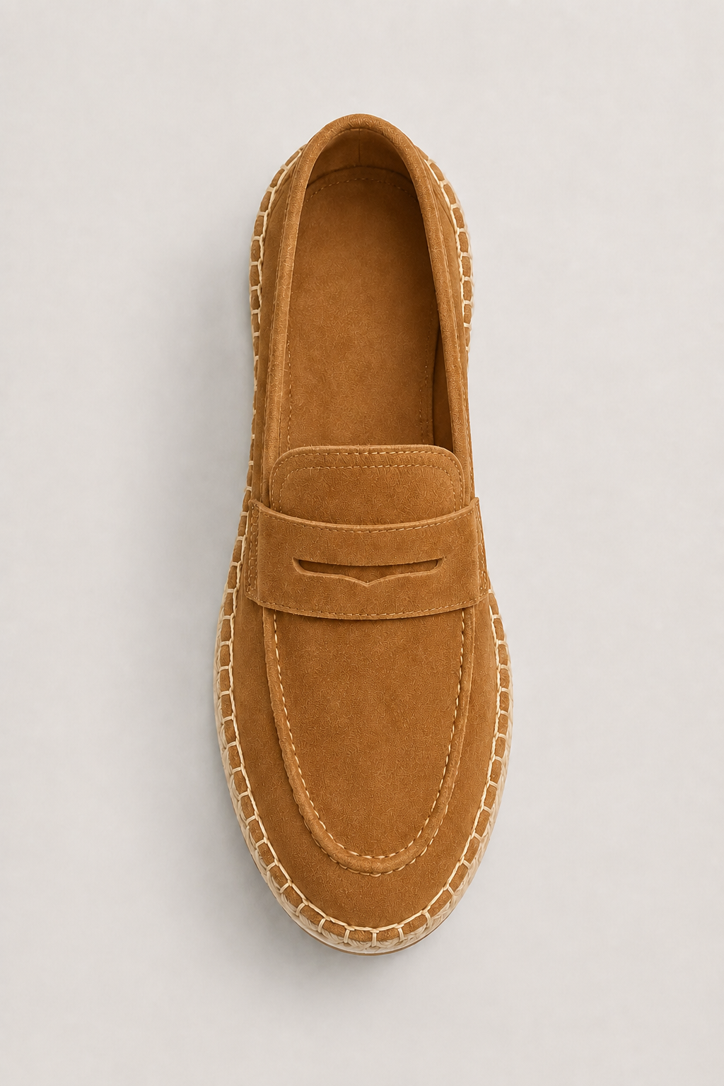 Como Suede Espadrille Brown