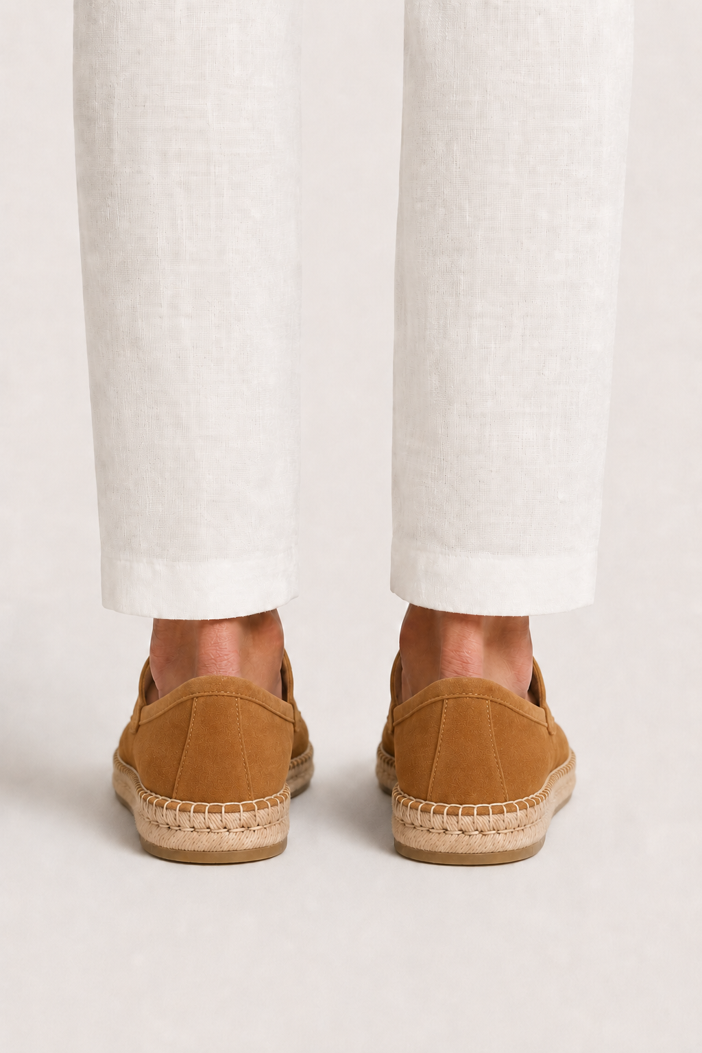 Como Suede Espadrille Brown