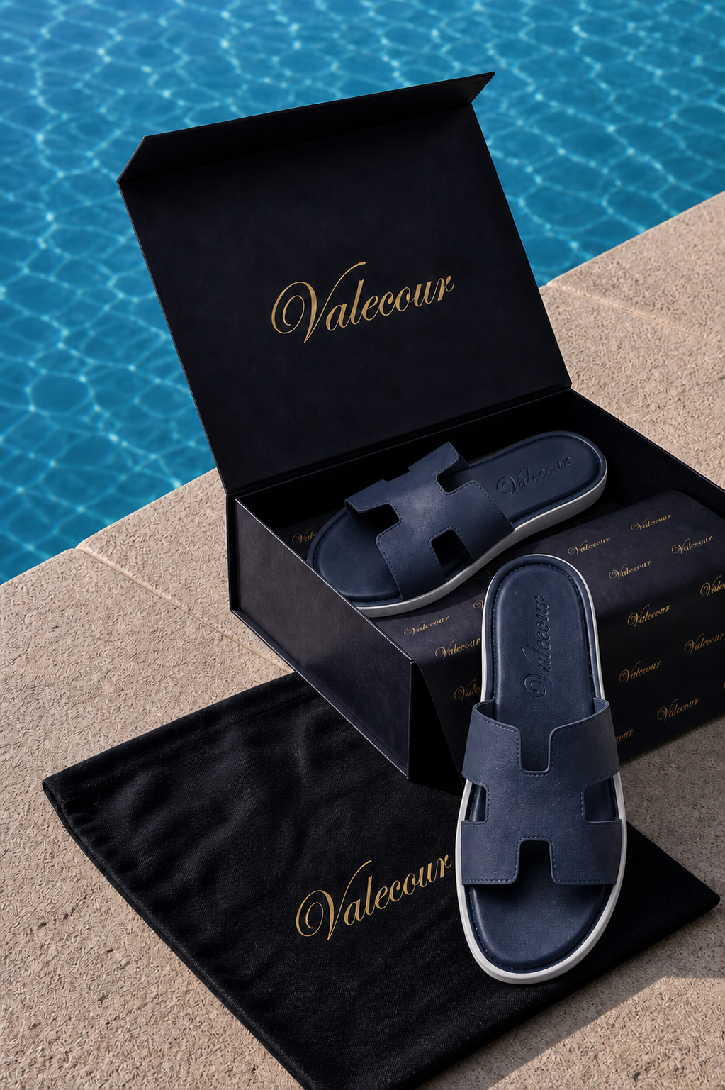 Valero Sandal Blue/White