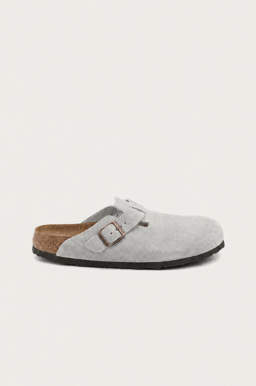 Montreux Suede Clog Grey