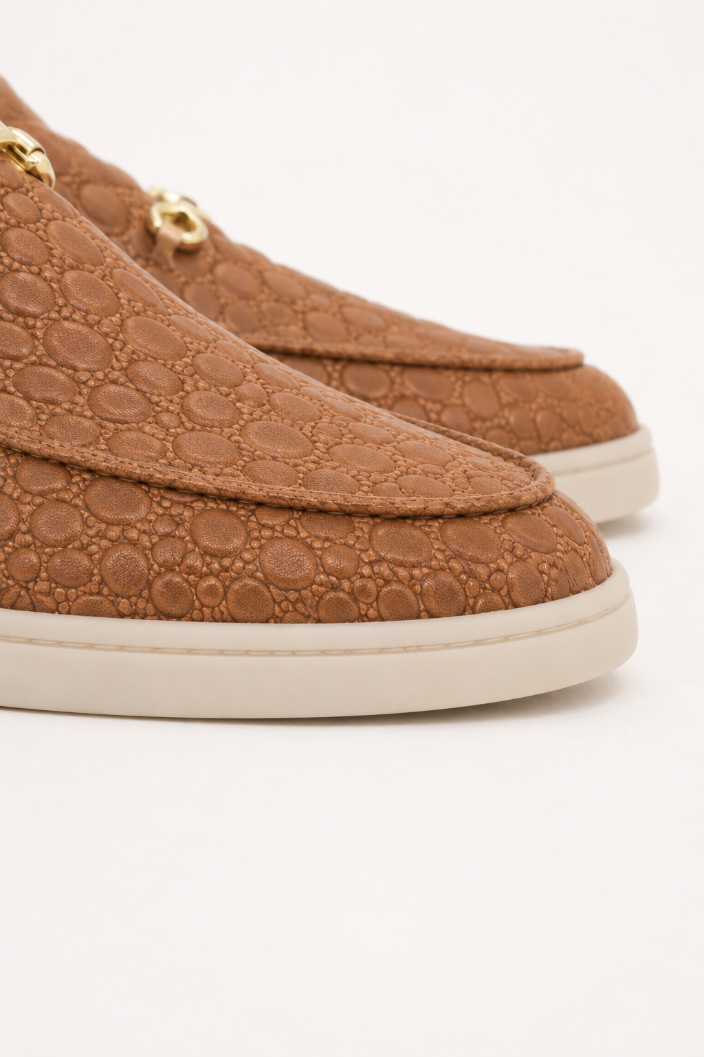 Croco Mule Terracotta