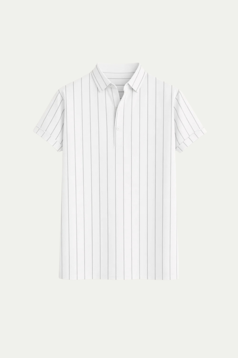 Heritage Stripe Sleeve White