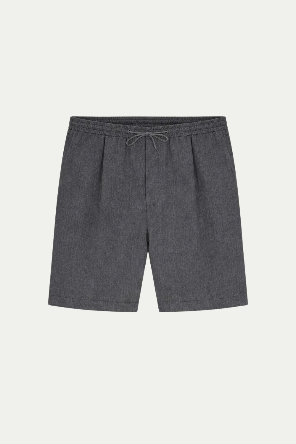 Gray Linen Bayside Shorts