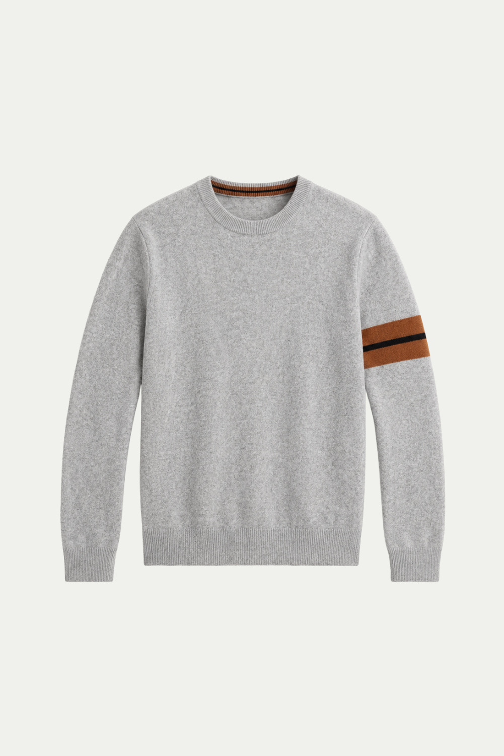Sereno Cashmere Crewneck Light Grey